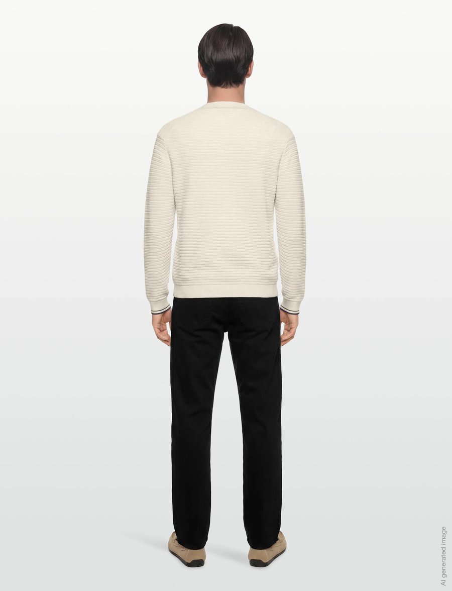 Tommy Hilfiger - DC LIGHTWEIGHT CARDIGAN - koftor - ivory petal - 4