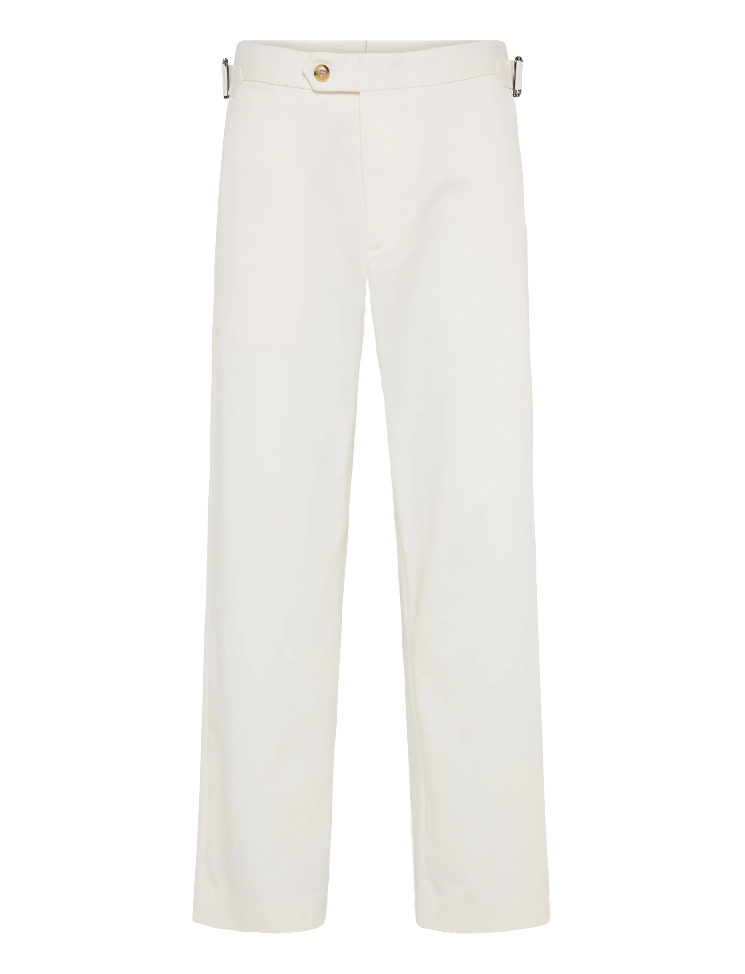 Tommy Hilfiger DC TWILL RELAXED FIT PANTS - Buxur - IVORY PETAL / cream
