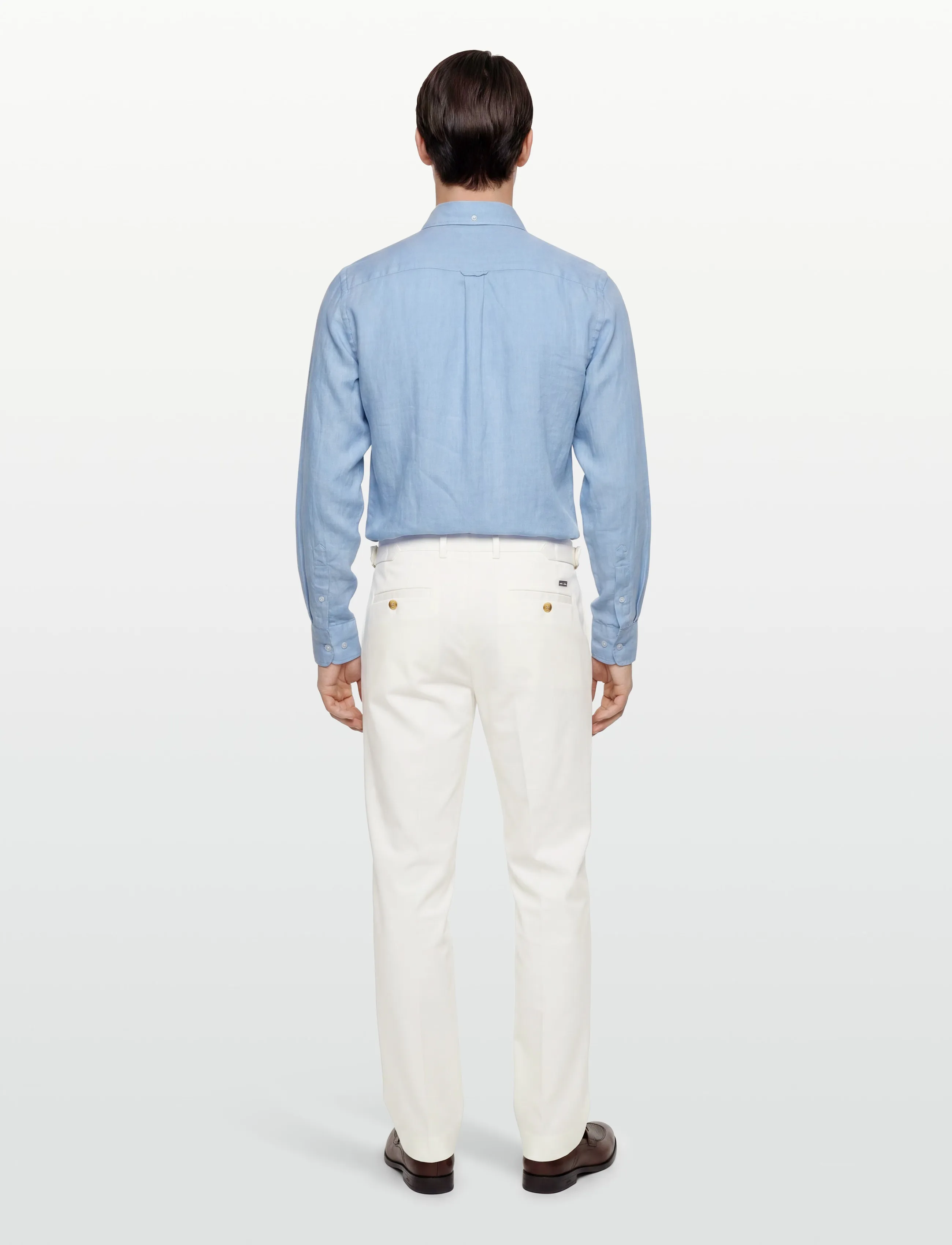 Tommy Hilfiger - DC TWILL RELAXED FIT PANTS - freizeithosen - ivory petal - 4