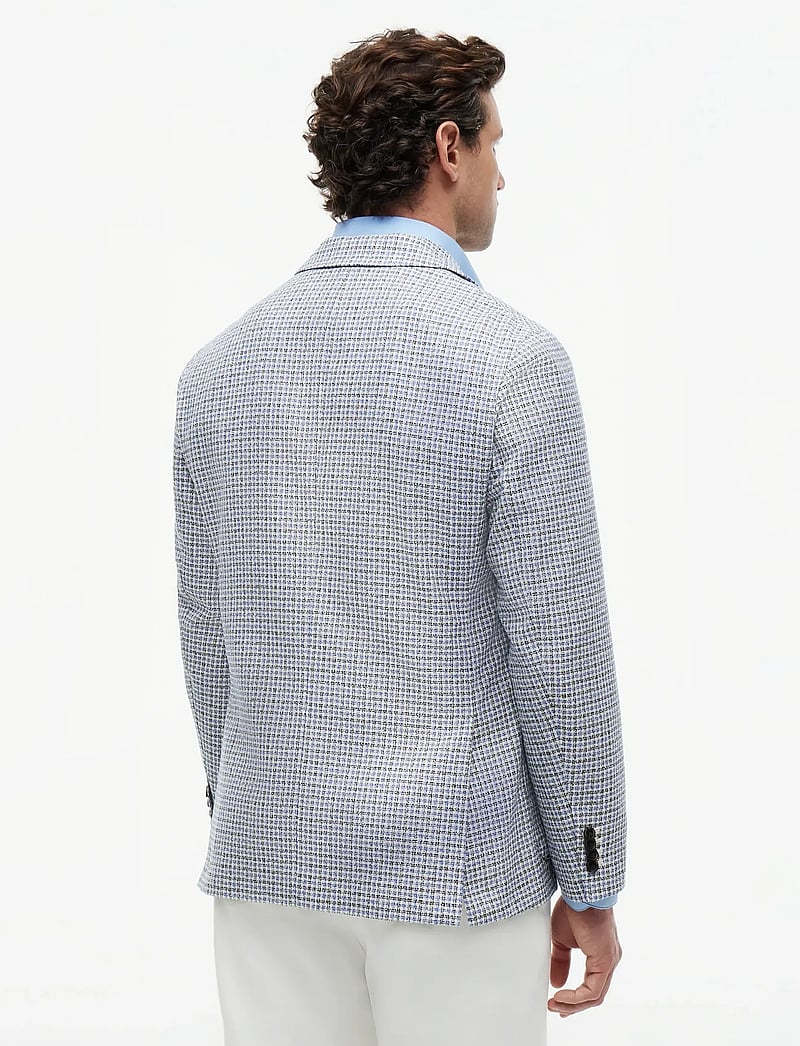 Tommy Hilfiger - DC CHECK BLAZER - enkeltradede blazere - frosted lapis multi check - 2