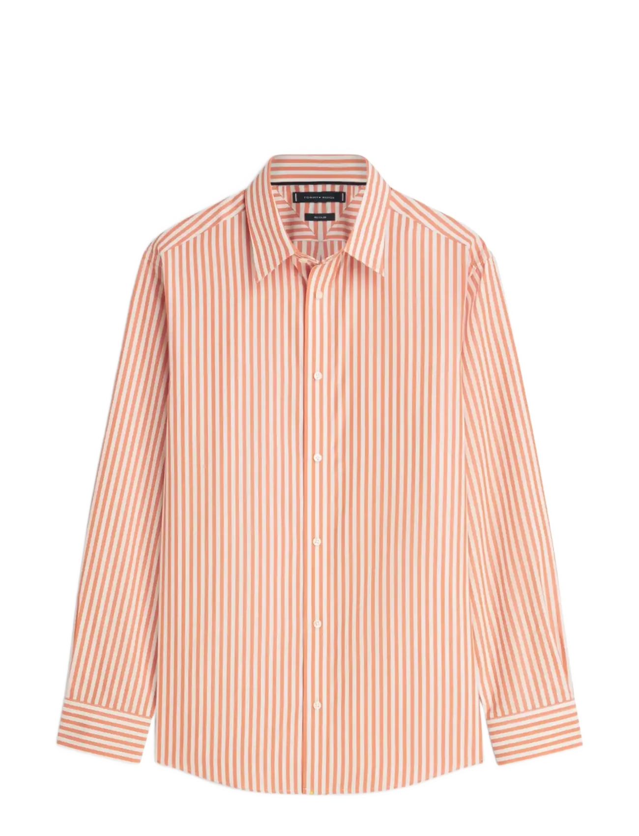 TOMMY HILFIGER Dc Nautical Stripe Shirt Orange - XL - Herren