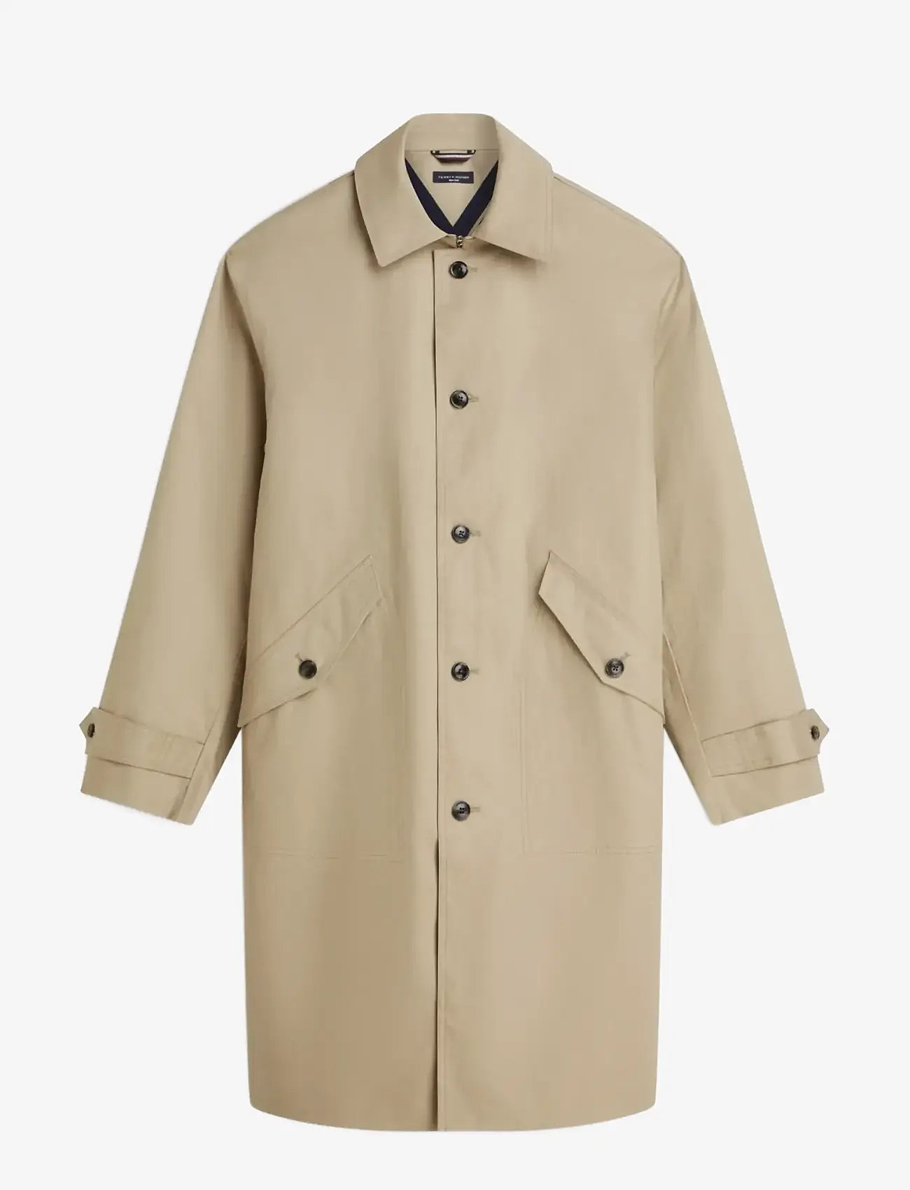 Tommy Hilfiger - DC TECHNICAL COTTON CARCOAT - light coats - sandalwood - 1