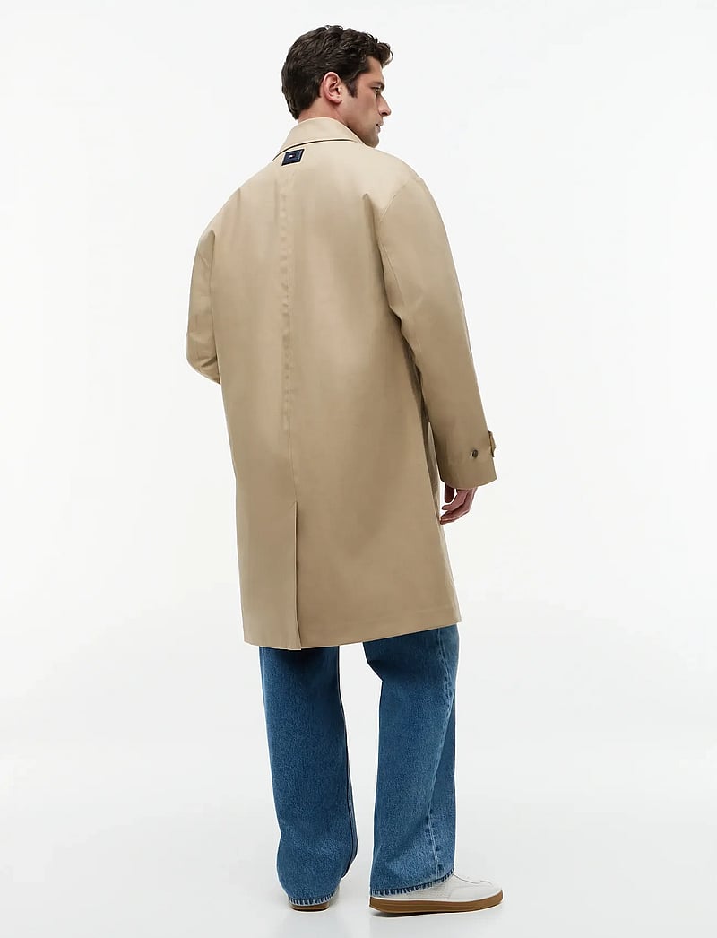 Tommy Hilfiger - DC TECHNICAL COTTON CARCOAT - light coats - sandalwood - 4