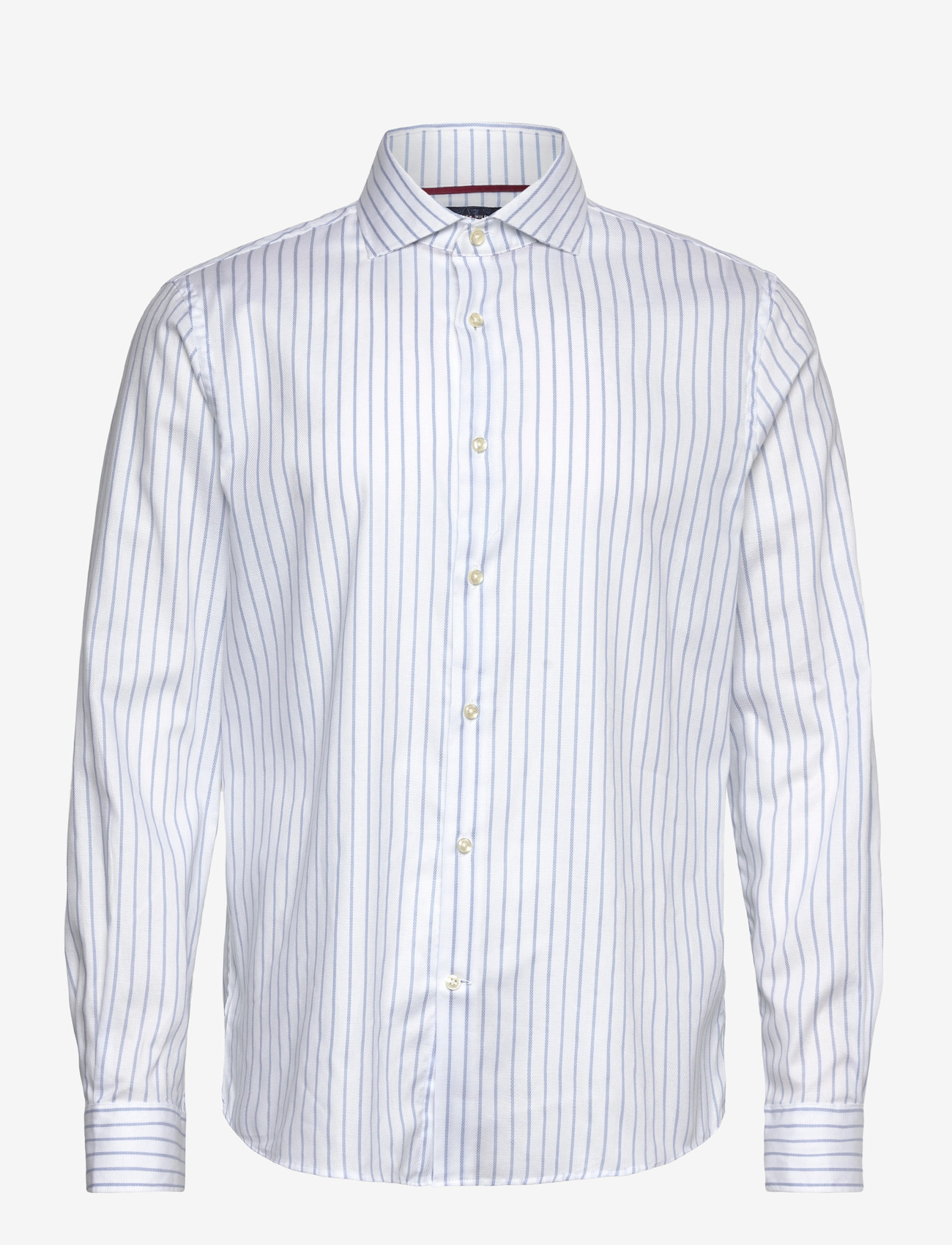 Tommy Hilfiger - DC FLEX COLLAR ROYAL OXF STPE - stribede skjorter - cloudy blue white - 0