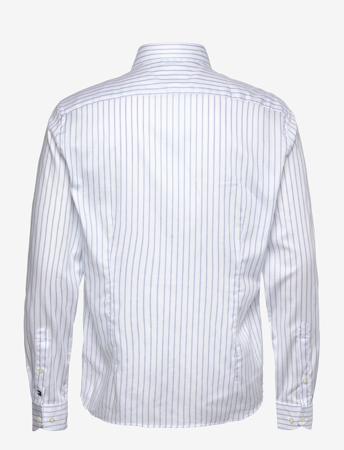 Tommy Hilfiger - DC FLEX COLLAR ROYAL OXF STPE - stribede skjorter - cloudy blue white - 1