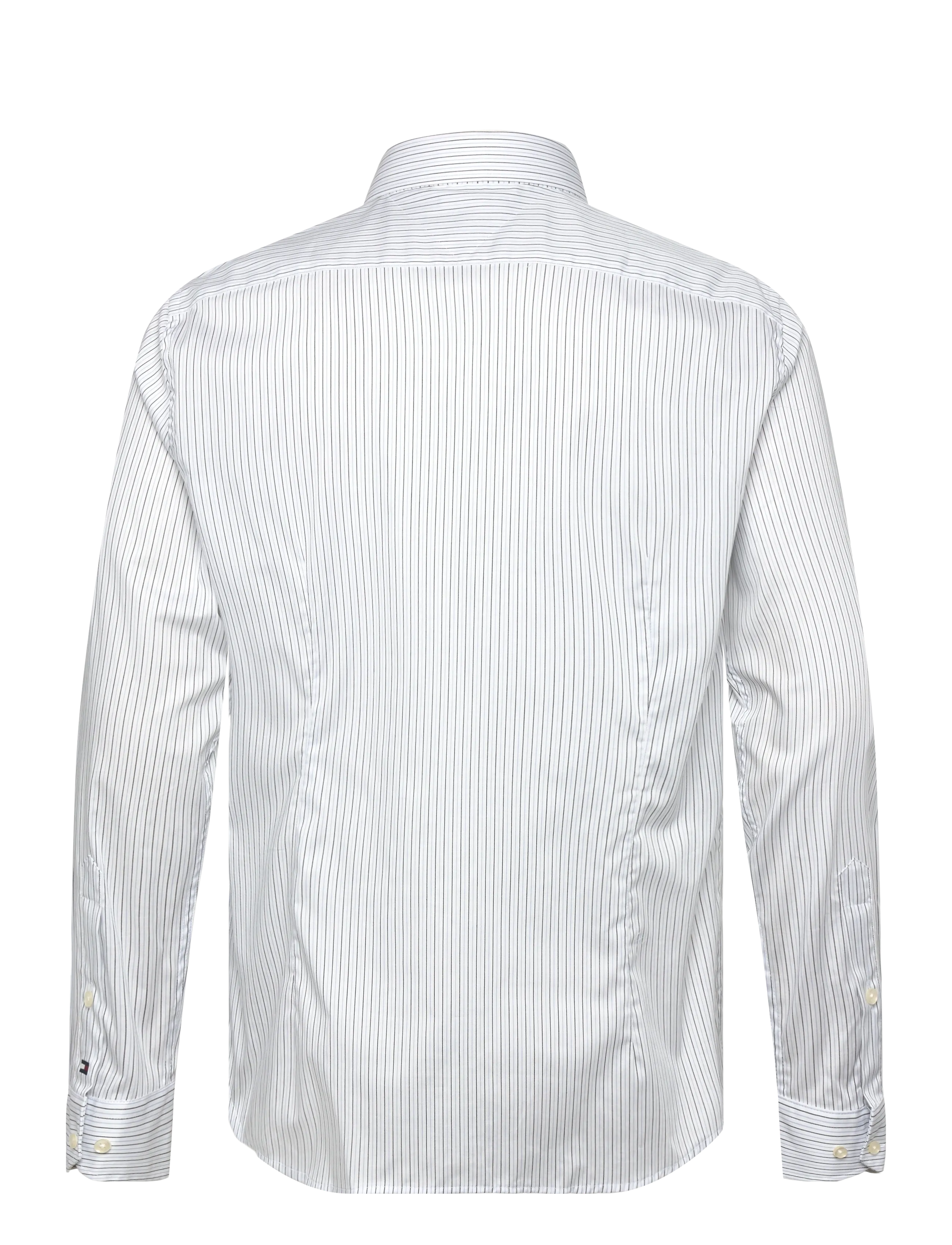 Tommy Hilfiger - DC FLEX COLLAR TWO TONE STRIPE - triibulised särgid - cloudy blue multi - 1