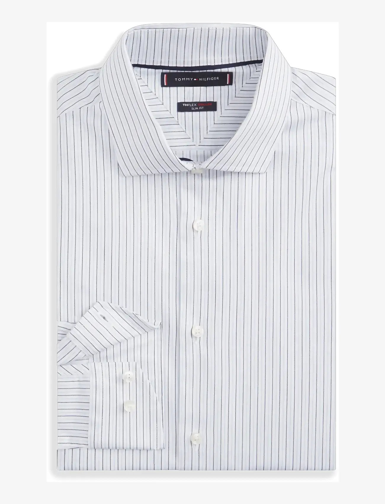 Tommy Hilfiger - DC FLEX COLLAR TWO TONE STRIPE - röndóttar skyrtur - cloudy blue multi - 2