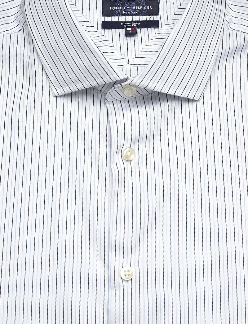 Tommy Hilfiger - DC FLEX COLLAR TWO TONE STRIPE - röndóttar skyrtur - cloudy blue multi - 3