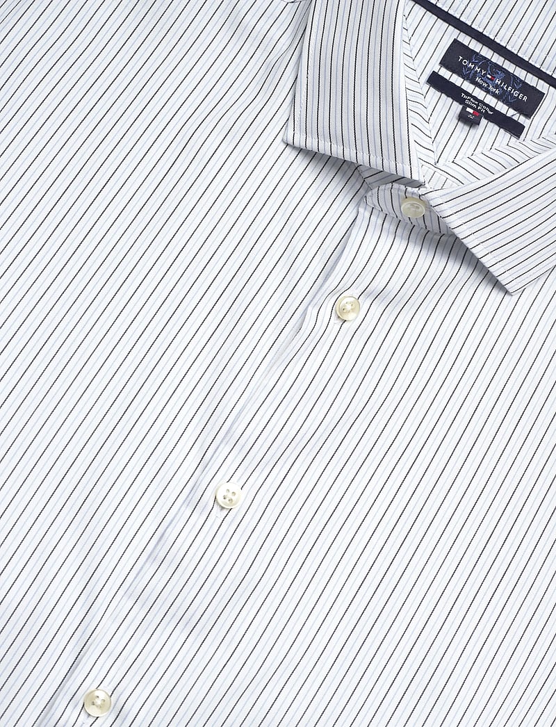 Tommy Hilfiger - DC FLEX COLLAR TWO TONE STRIPE - röndóttar skyrtur - cloudy blue multi - 4