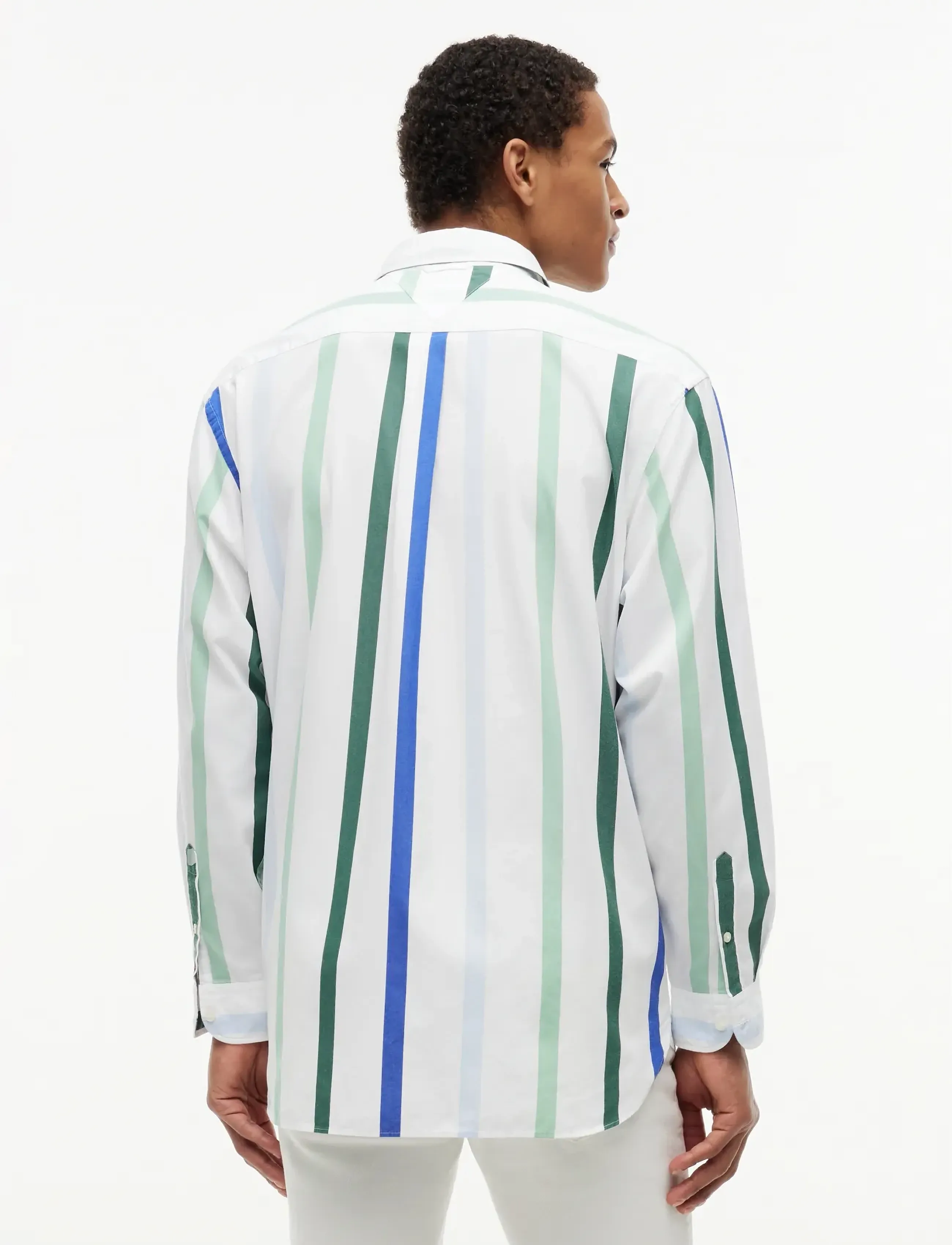 Tommy Hilfiger - CREST BEST LEVEL POPLIN - röndóttar skyrtur - white   stripe - 2