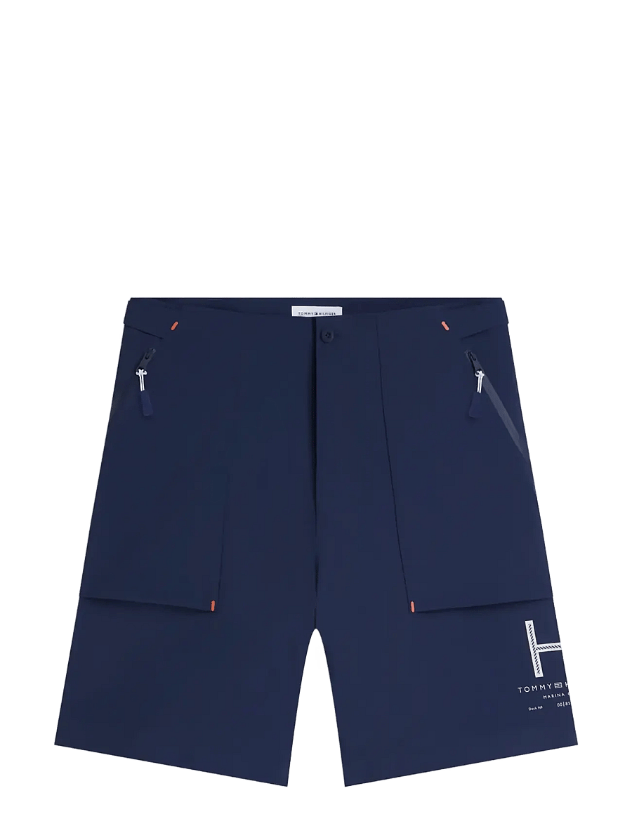 Tommy Hilfiger - CARGO REGATTA SHORT 9.5 INCH - outdoor shorts - carbon navy - 1