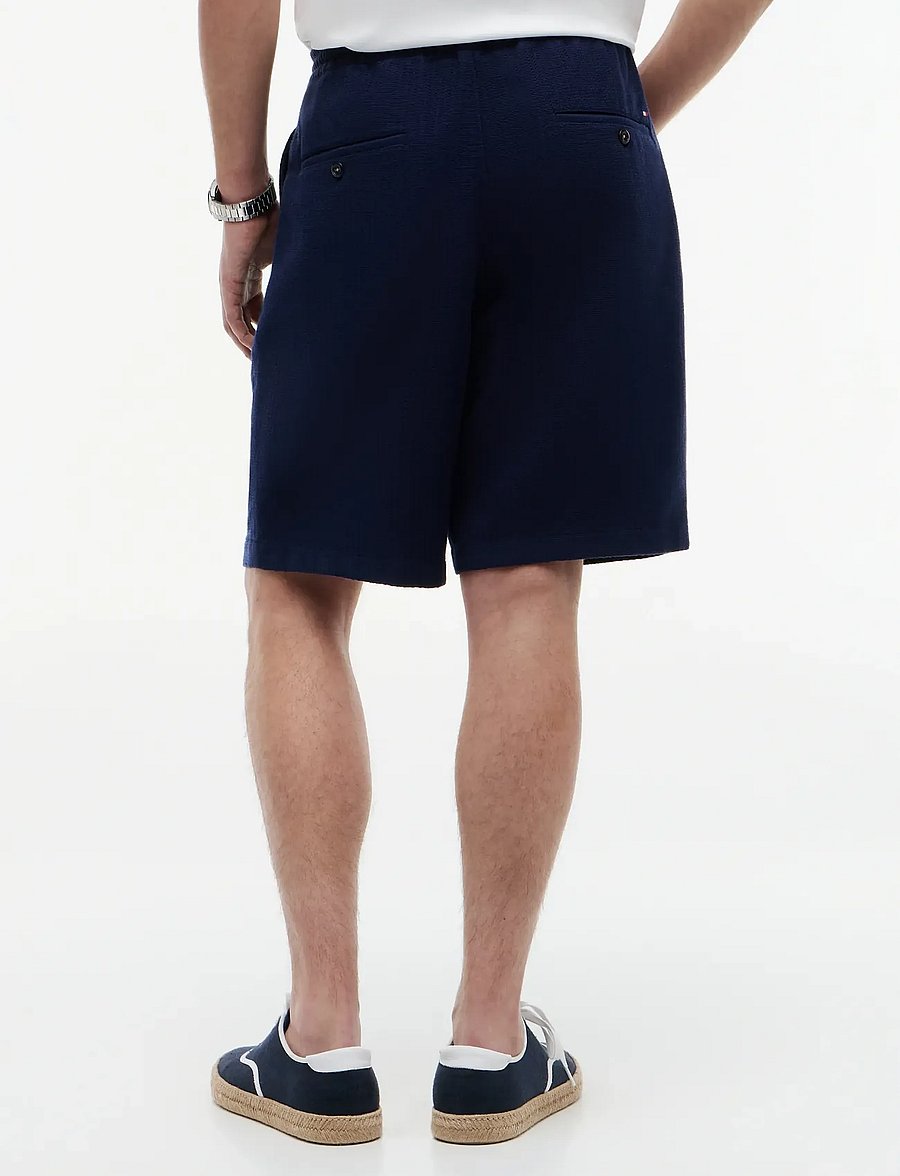 Tommy Hilfiger - RIVER 10 CO LYOCELL STRUCTUR 2/2 - casual shorts - carbon navy - 2