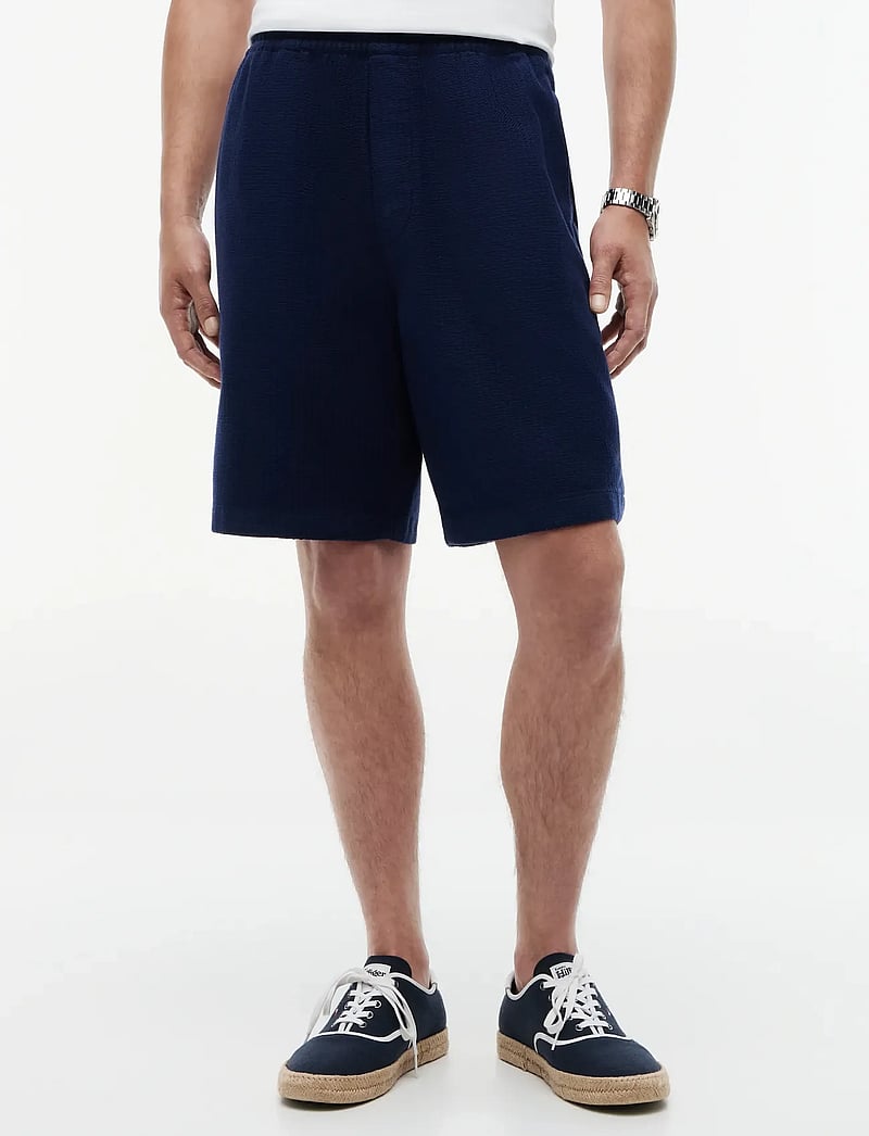Tommy Hilfiger - RIVER 10 CO LYOCELL STRUCTUR 2/2 - casual shorts - carbon navy - 3