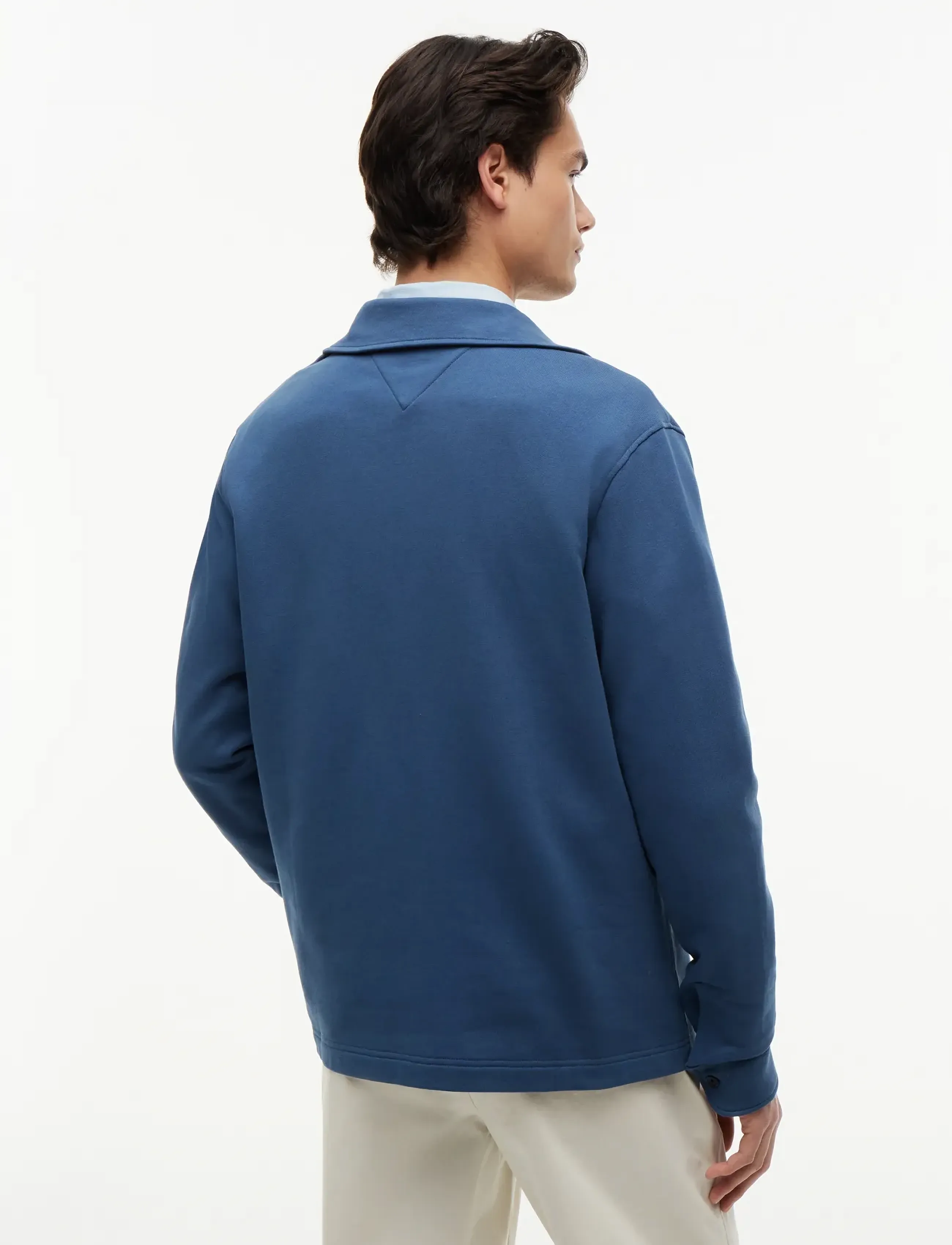 Tommy Hilfiger - ESSENTIAL TERRY OVERSHIRT - sügisesed riided - aegean sea - 2