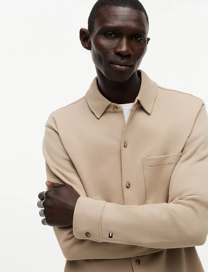 Tommy Hilfiger - ESSENTIAL TERRY OVERSHIRT - shop efter anledning - batique khaki - 3