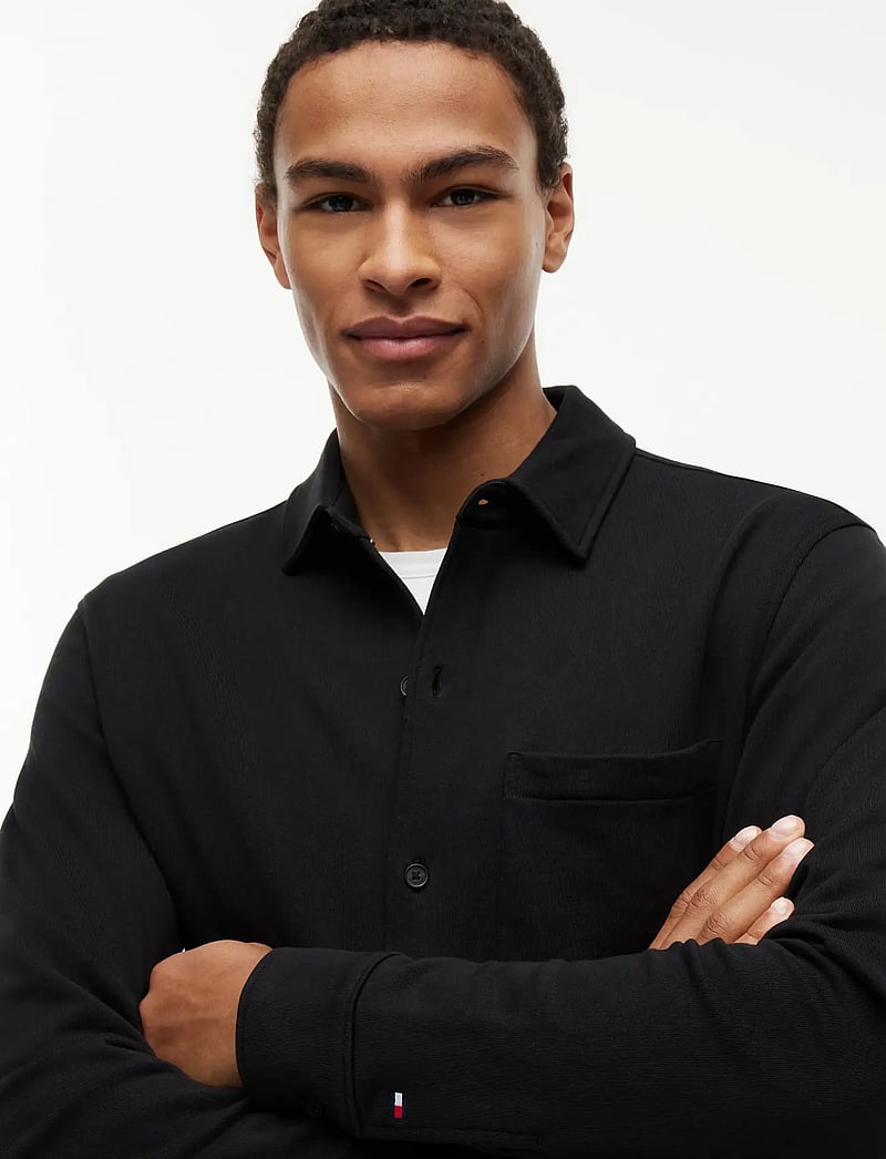 Tommy Hilfiger - ESSENTIAL TERRY OVERSHIRT - nach anlass kaufen - black - 3