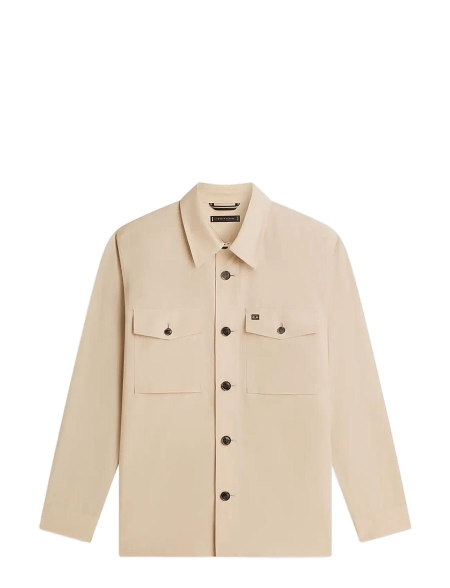 Tommy Hilfiger - DC AIRDOT SHIRT JACKET - nach anlass kaufen - sandalwood - 1