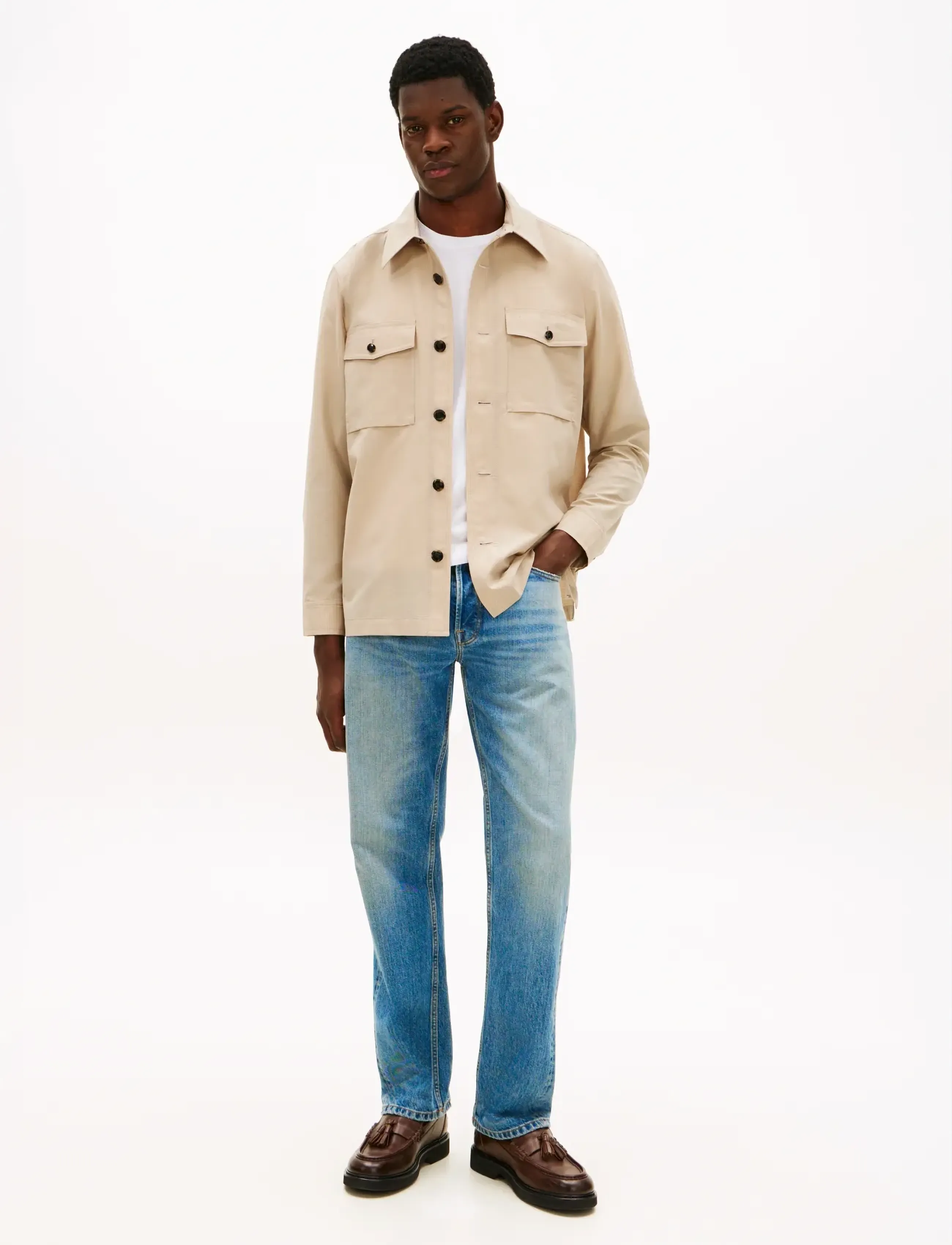 Tommy Hilfiger - DC AIRDOT SHIRT JACKET - shop by occasion - sandalwood - 3