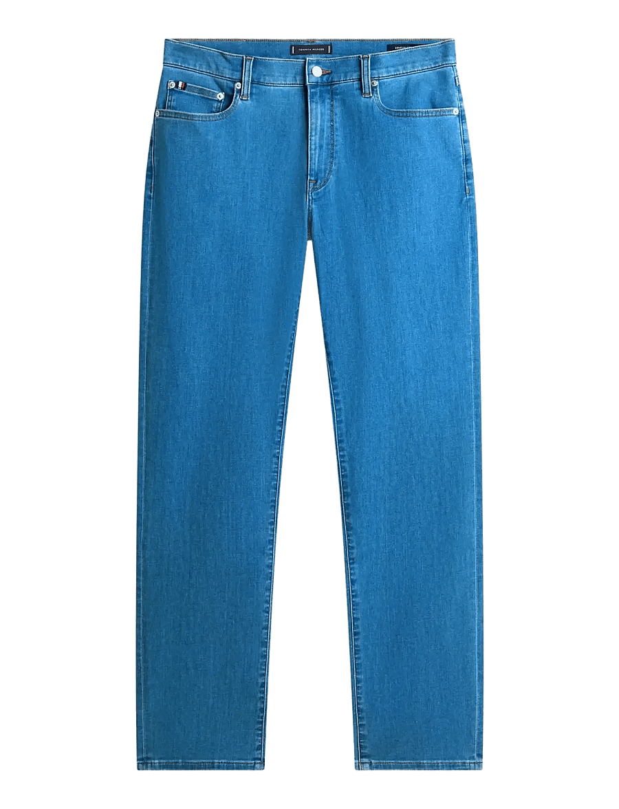 Tommy Hilfiger - DENTON COOLMAX STR MID INDIGO - med indigo - 1