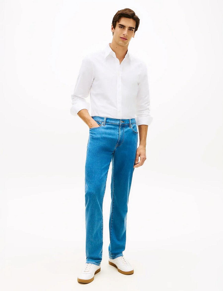 Tommy Hilfiger - DENTON COOLMAX STR MID INDIGO - med indigo - 3