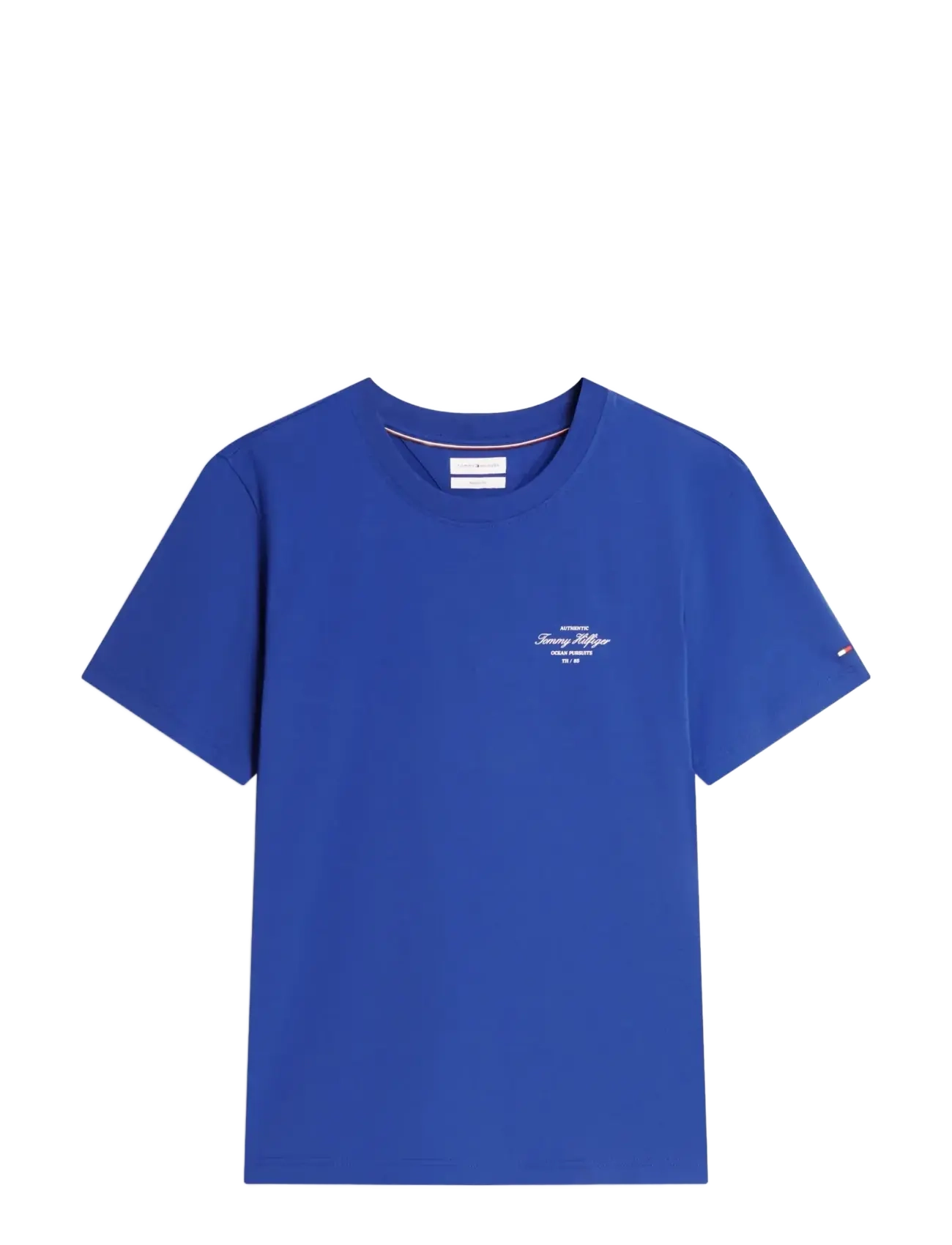 TOMMY HILFIGER Nautical Back Photo Regular Tee Blau - XXL - Herren
