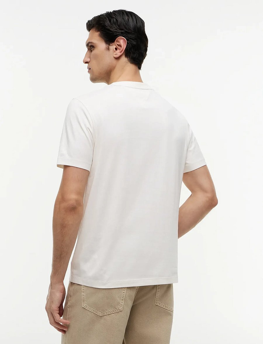 Tommy Hilfiger - SUMMER FLORAL GRAPHIC POCKET TEE - short-sleeved t-shirts - ivory petal - 2