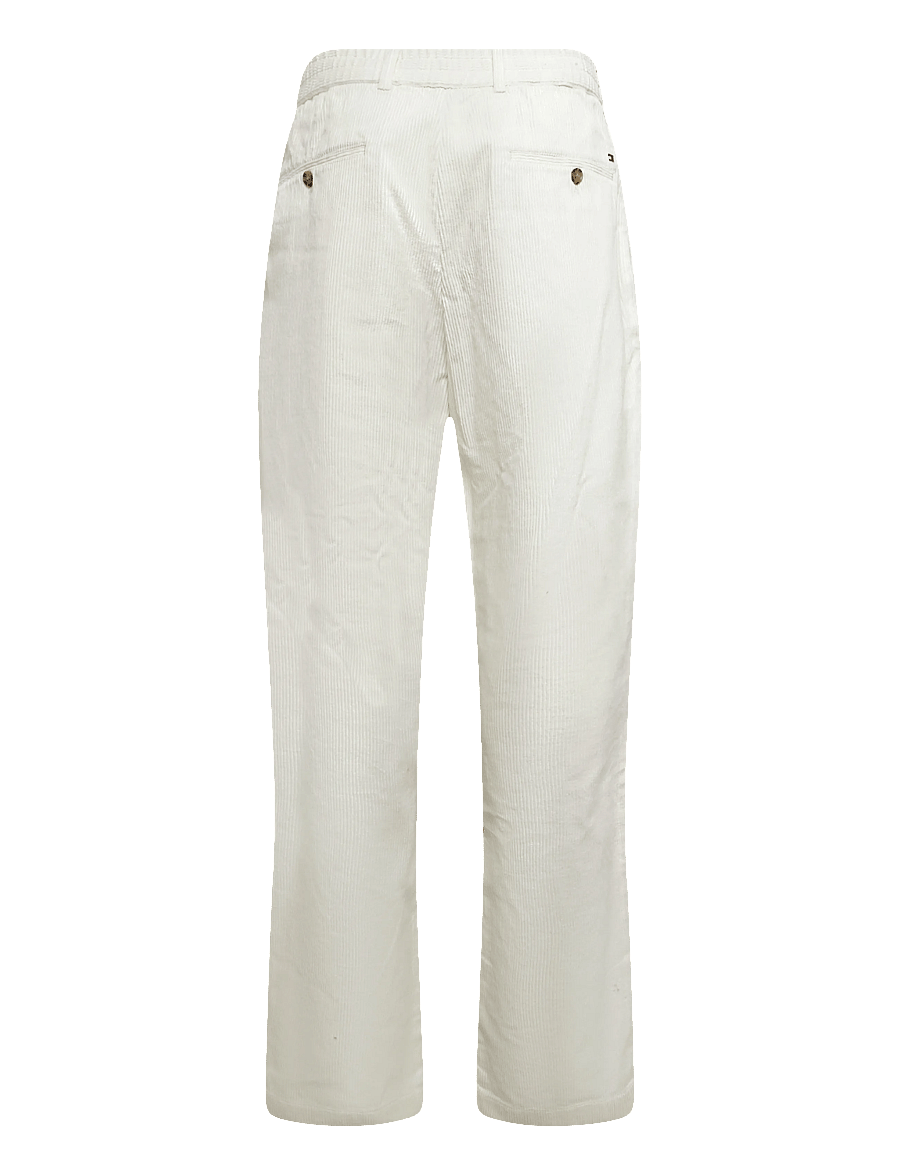 Tommy Hilfiger - DOVER WIDE WALE CORDUROY - casual trousers - ivory silk - 2