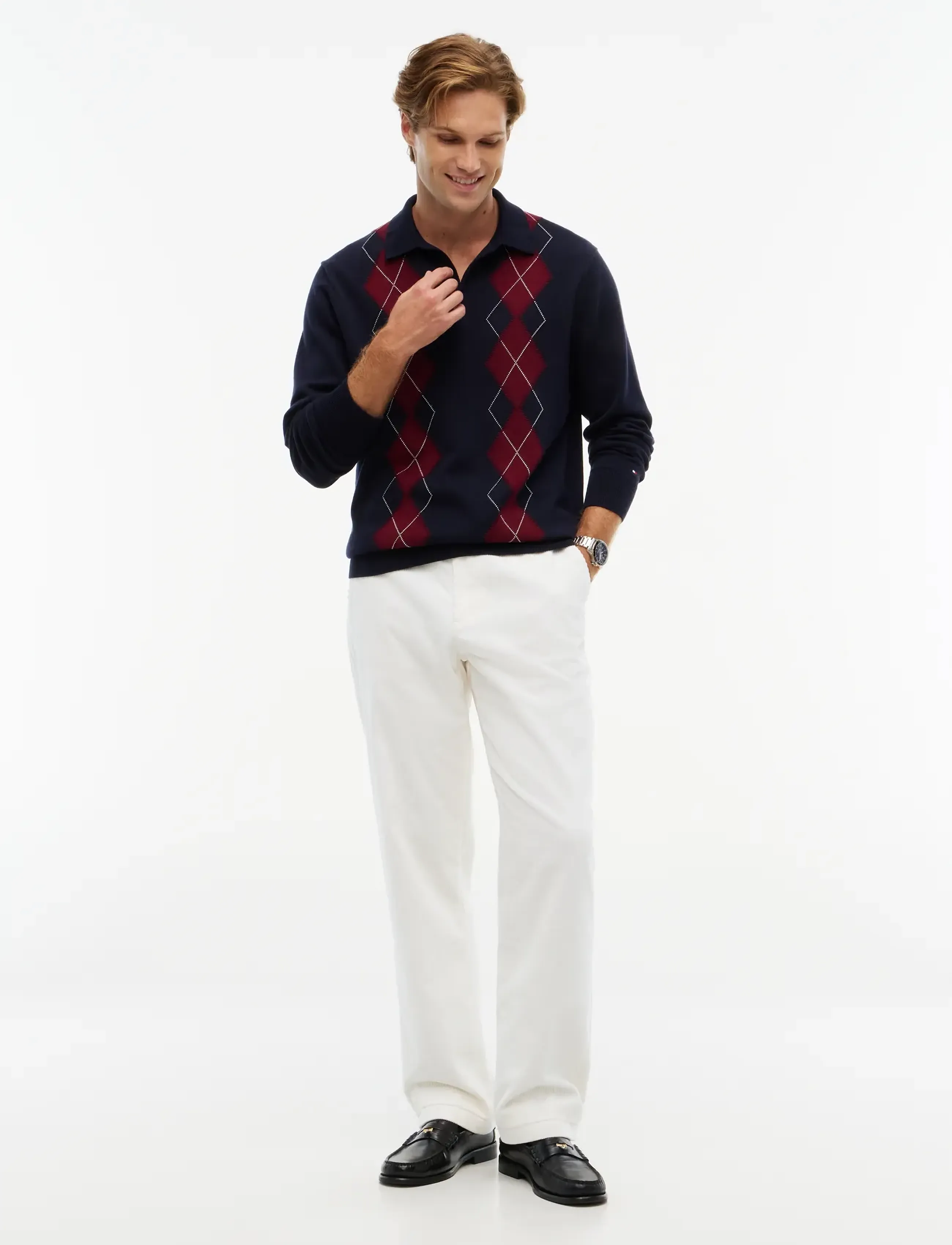 TOMMY HILFIGER Dover Wide Wale Corduroy casual byxor herr – bild 3