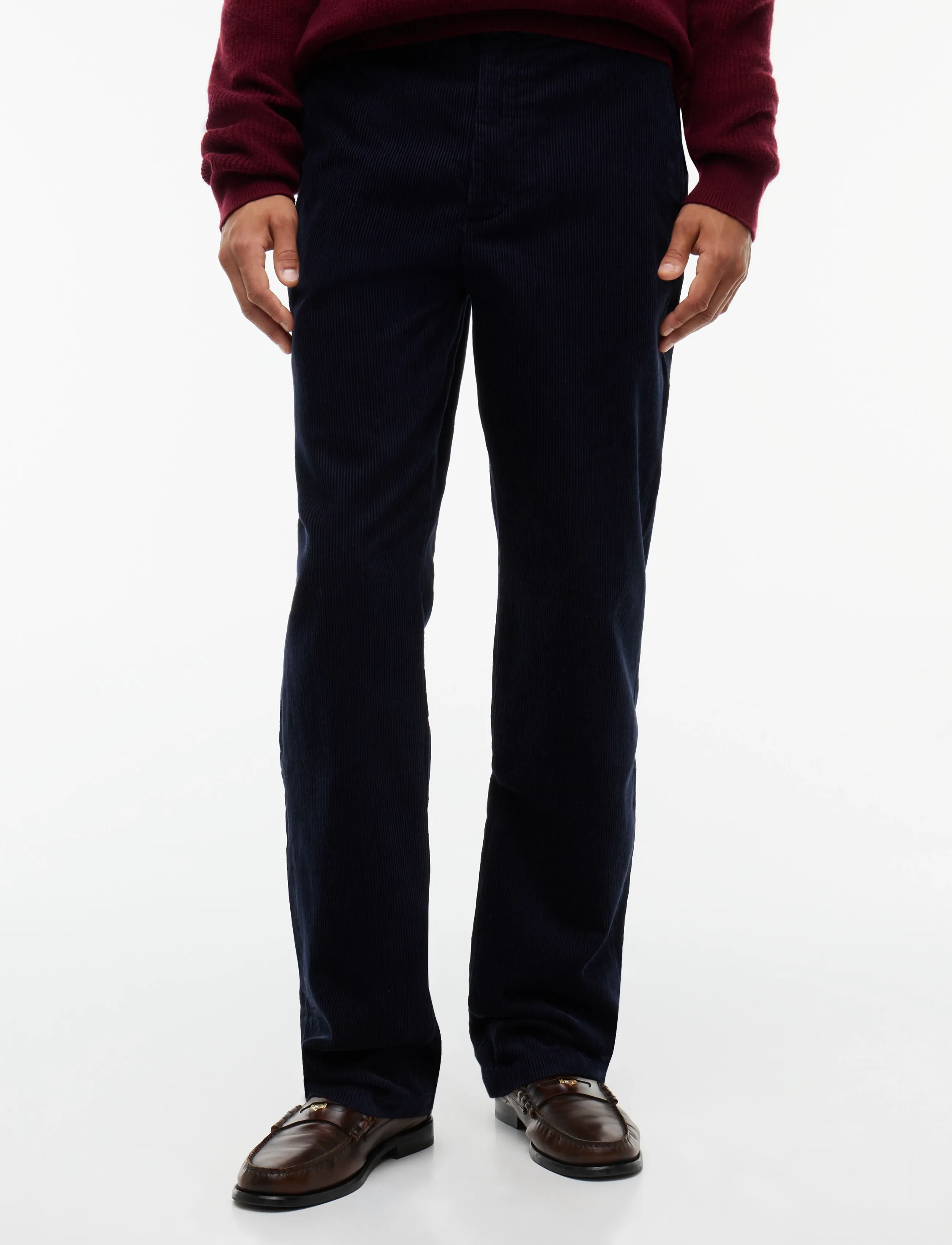 Tommy Hilfiger DOVER WIDE WALE CORDUROY - Osta olukorra järgi - NAVY BLUE / navy