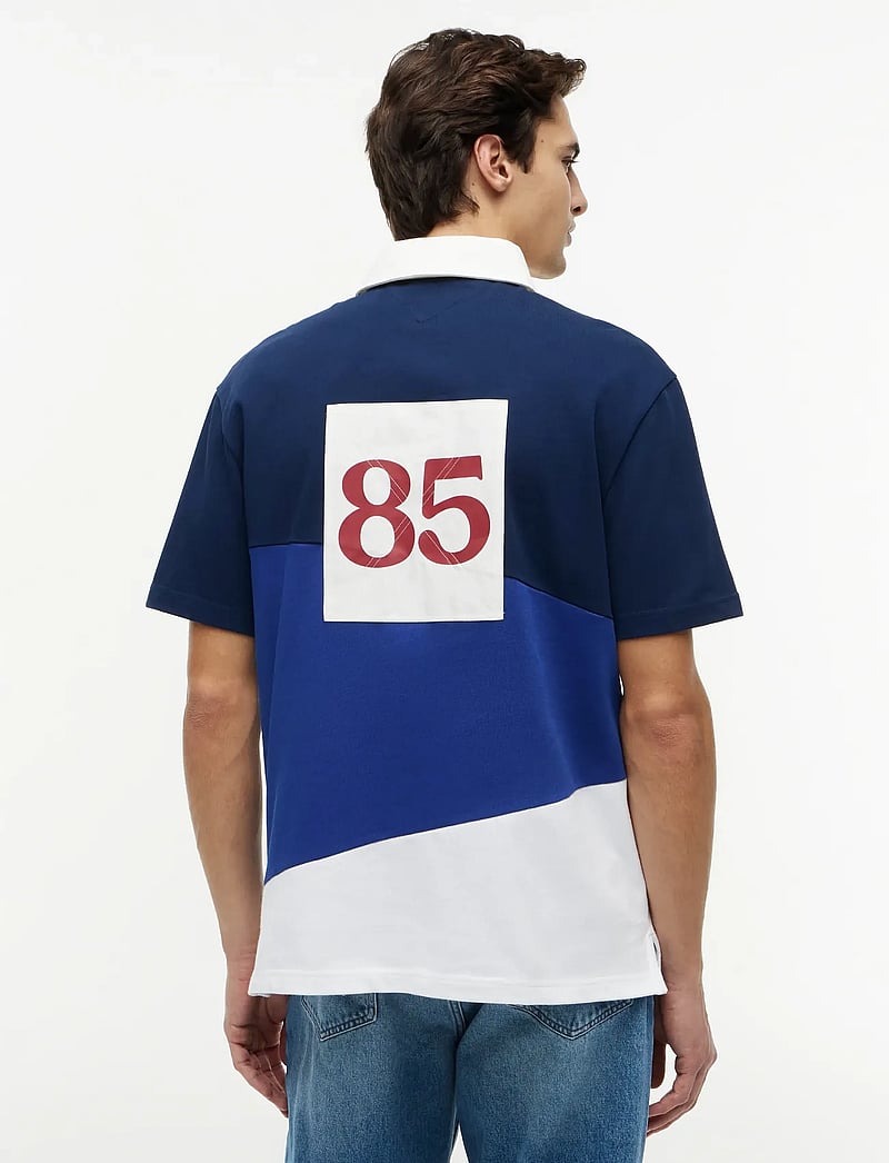 Tommy Hilfiger - GRAPHIC COLORBLOCK CLASSIC POLO - kortærmede poloer - carbon navy multi - 2
