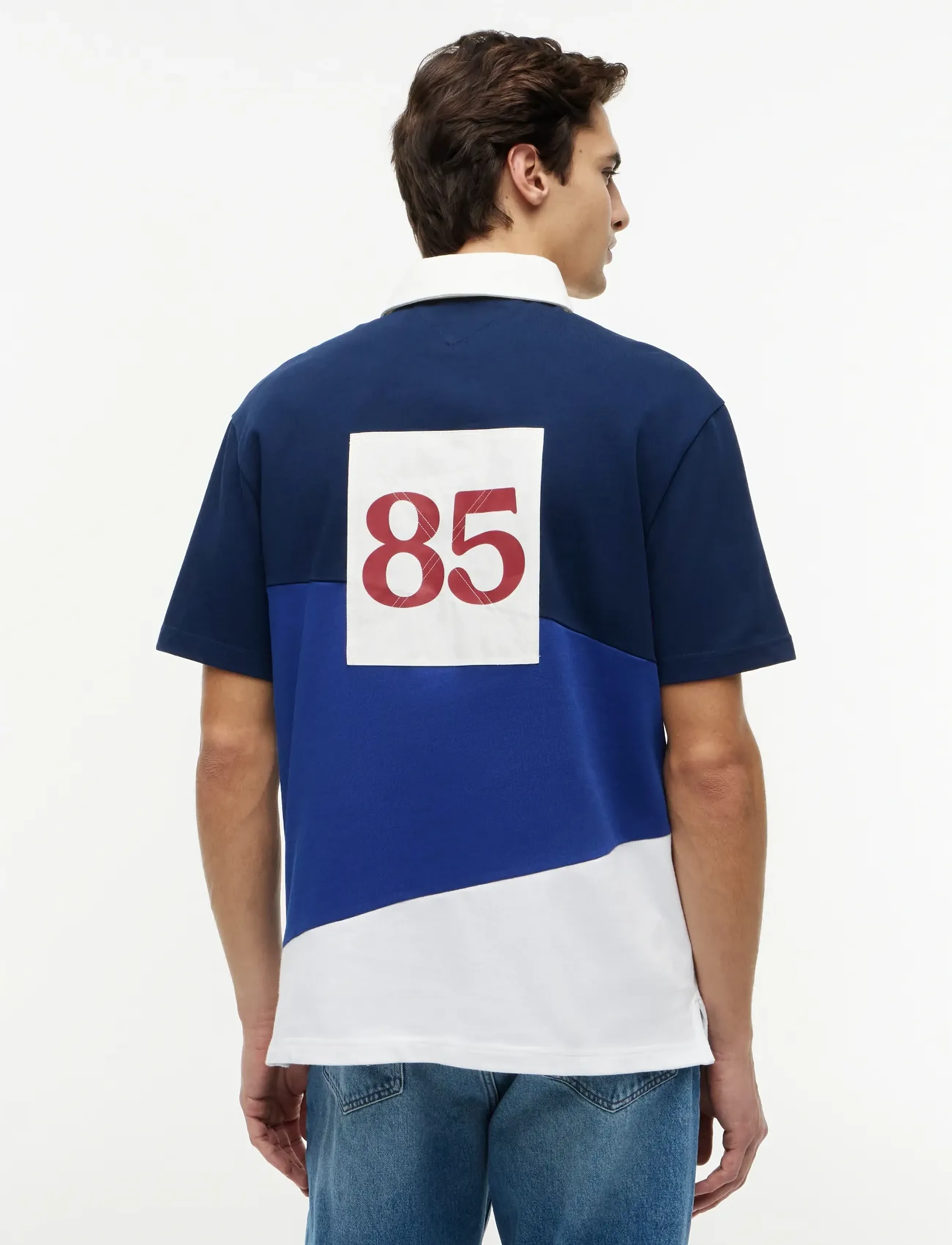 Tommy Hilfiger - GRAPHIC COLORBLOCK CLASSIC POLO - korte mouwen - carbon navy   multi - 2