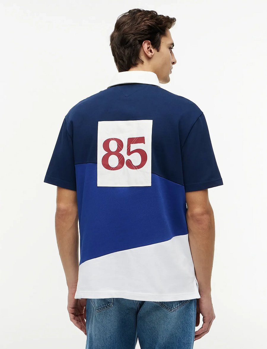 Tommy Hilfiger - GRAPHIC COLORBLOCK CLASSIC POLO - korte mouwen - carbon navy multi - 2