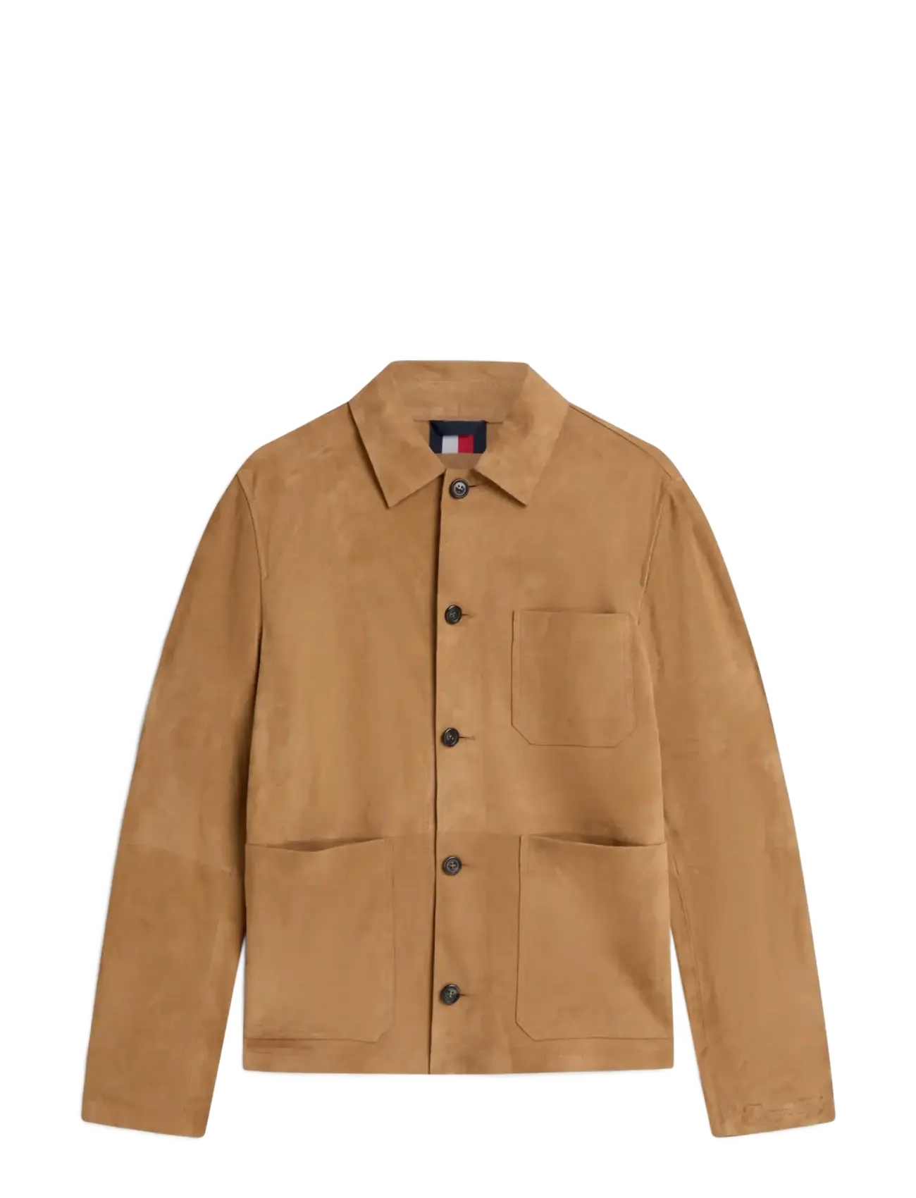 Tommy Hilfiger - SUEDE CHORE JACKET - brown - 1