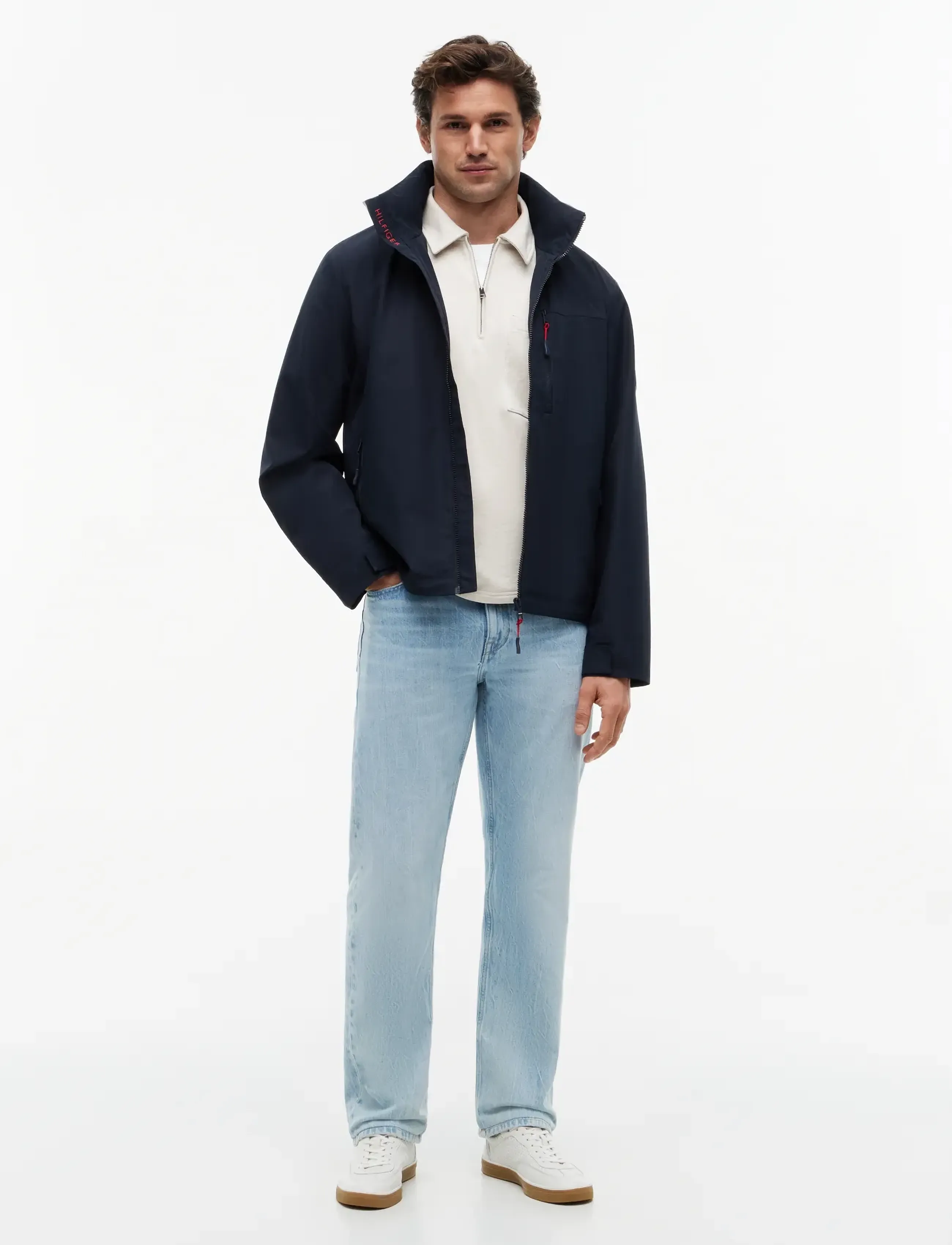 Tommy Hilfiger - CREW JACKET - herbstjacken - desert sky - 4