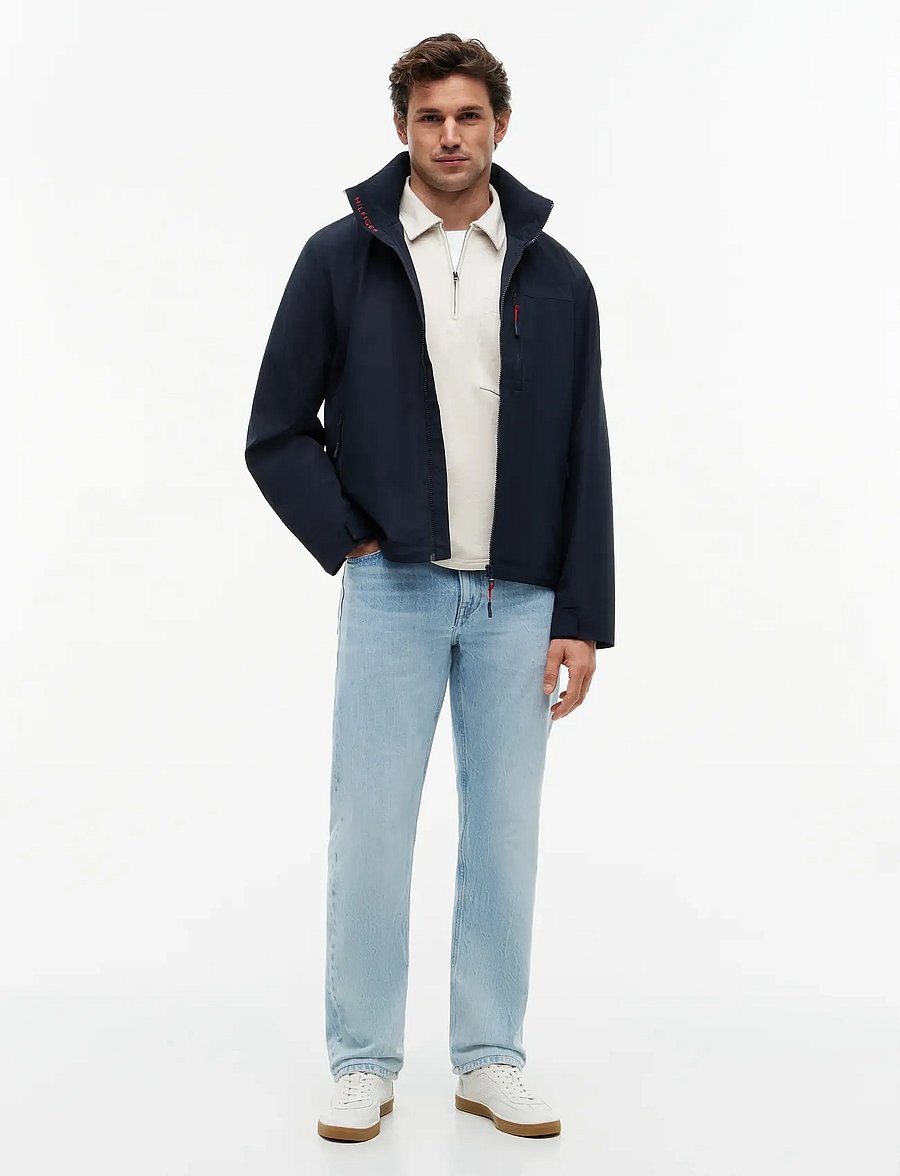 Tommy Hilfiger - CREW JACKET - herbstjacken - desert sky - 4