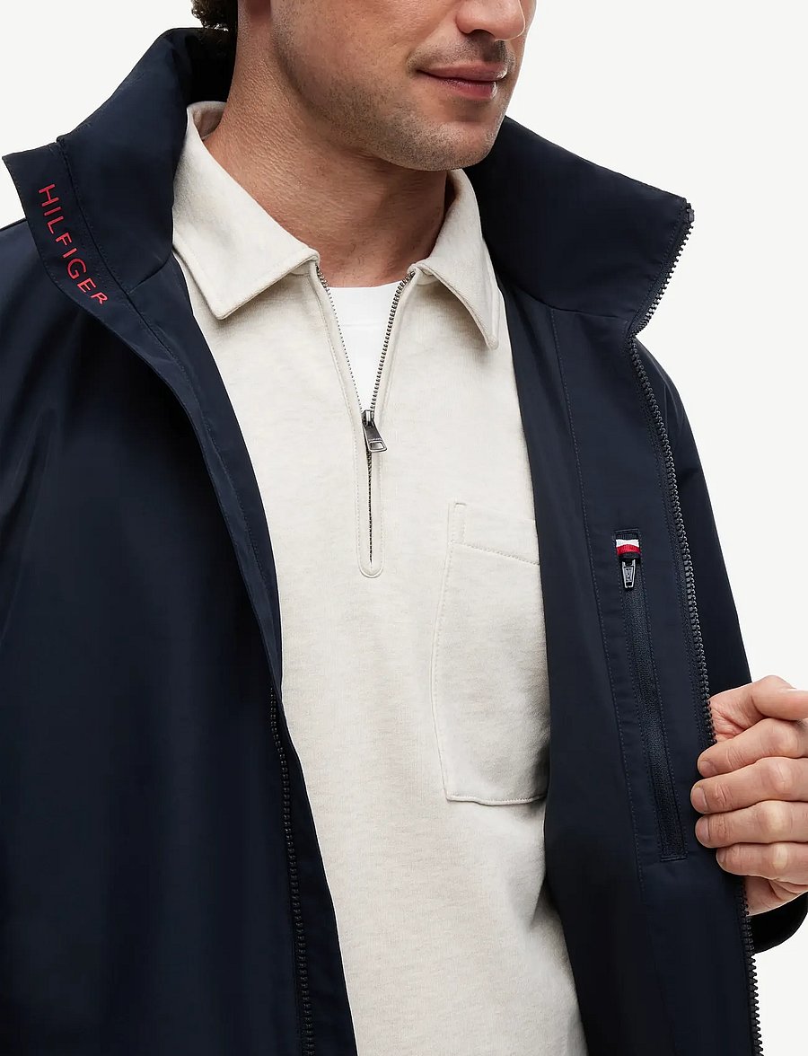 Tommy Hilfiger - CREW JACKET - herbstjacken - desert sky - 5