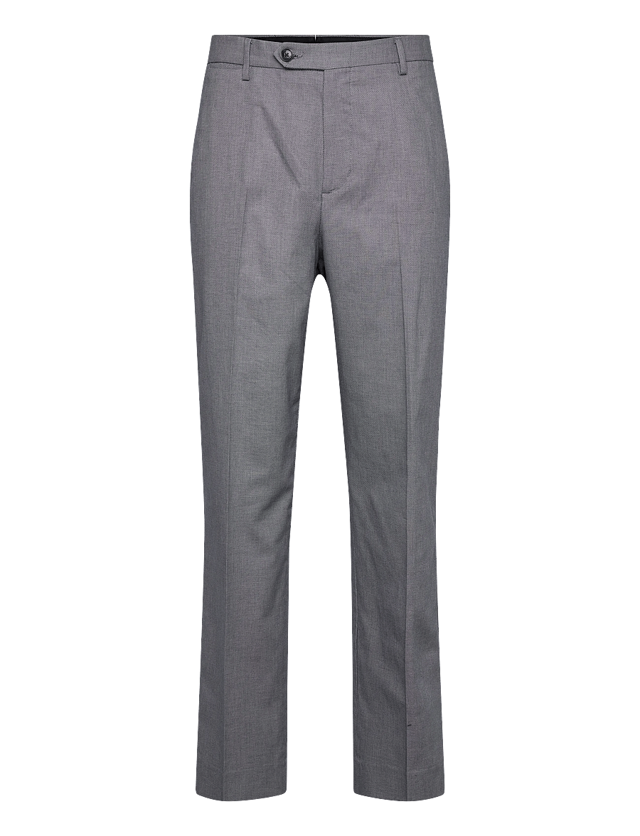 Tommy Hilfiger - DC REGULAR OXFORD PANTS - casual trousers - carbon navy - 0