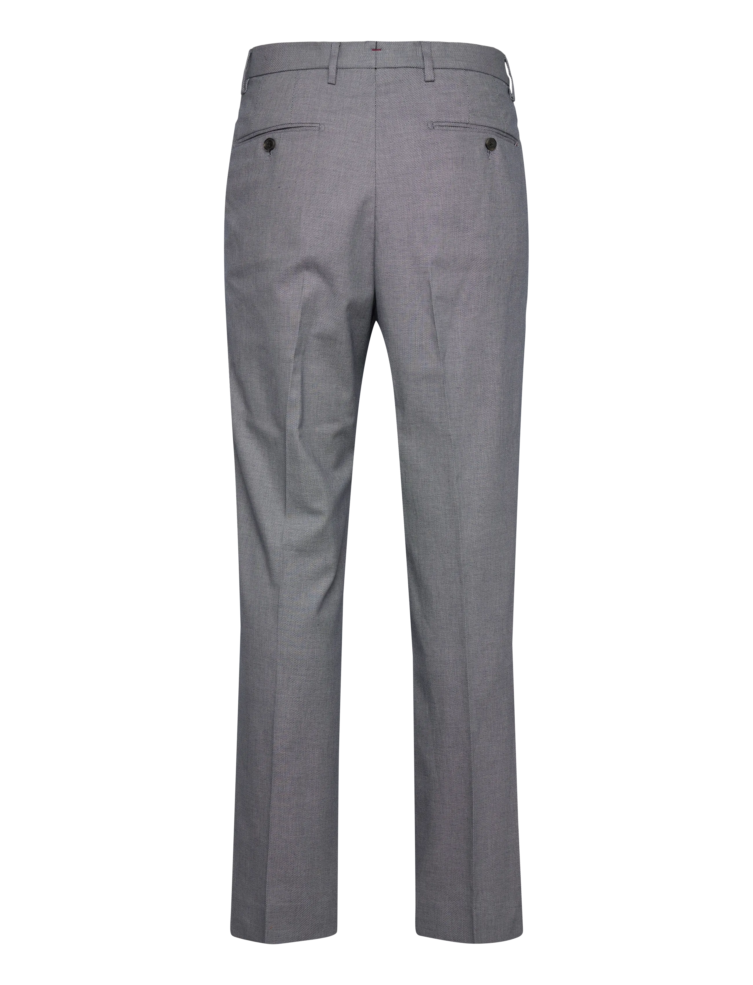 Tommy Hilfiger - DC REGULAR OXFORD PANTS - casual trousers - carbon navy - 1