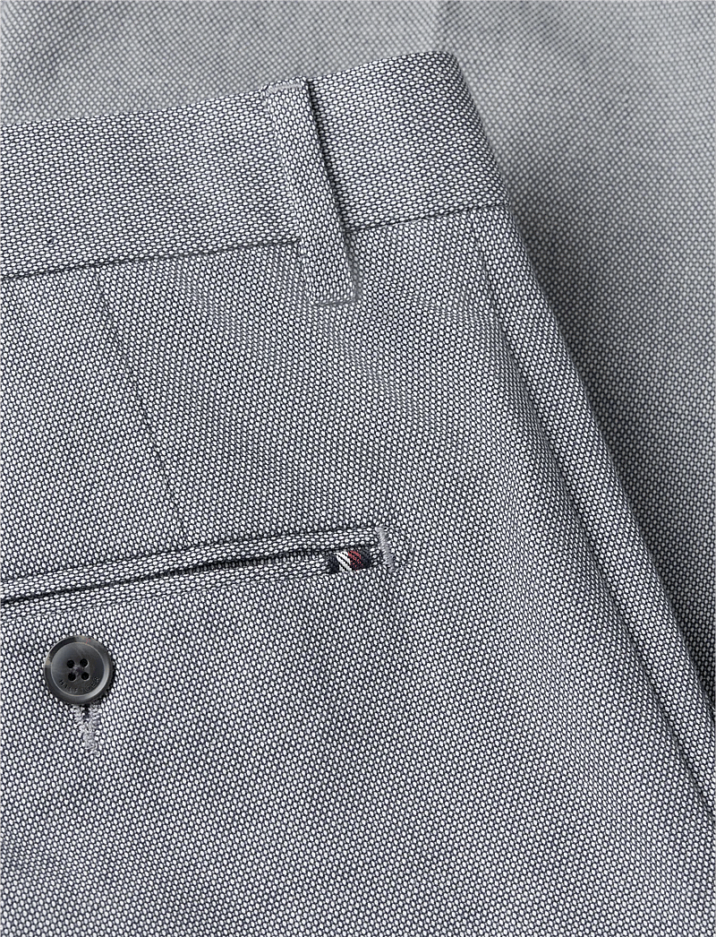 Tommy Hilfiger - DC REGULAR OXFORD PANTS - casual bukser - carbon navy - 3