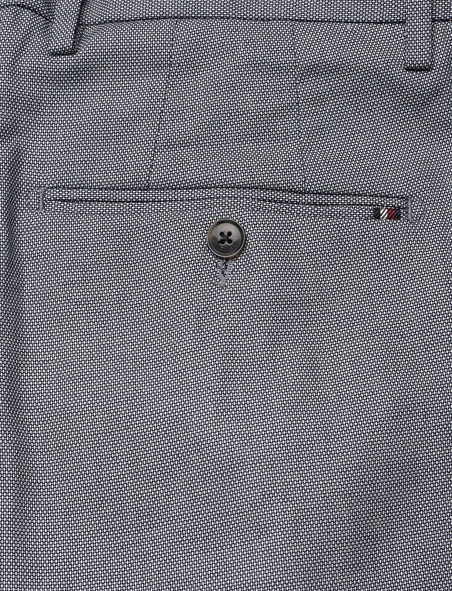 Tommy Hilfiger - DC REGULAR OXFORD PANTS - casual trousers - carbon navy - 4
