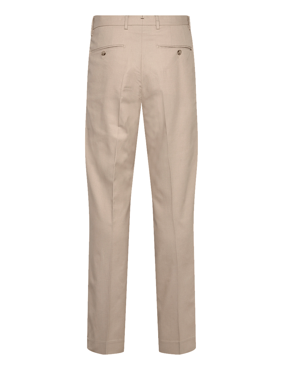 Tommy Hilfiger - DC REGULAR OXFORD PANTS - casual byxor - sandalwood - 1