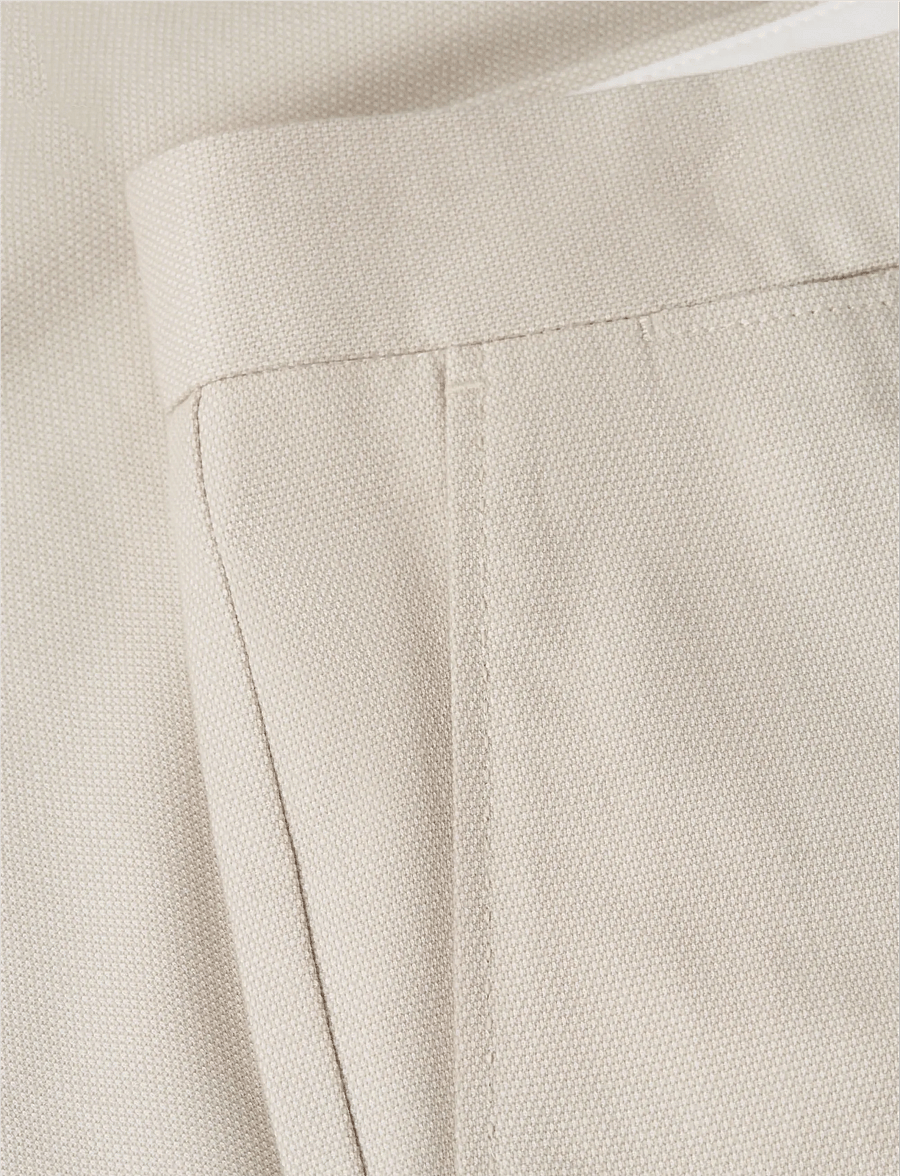 Tommy Hilfiger - DC REGULAR OXFORD PANTS - casual byxor - sandalwood - 3