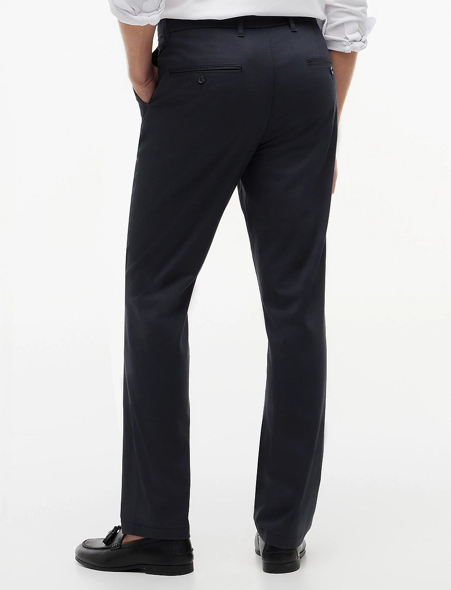 Tommy Hilfiger - DENTON PRINTED STRUCTURE - casual trousers - navy blue - 2
