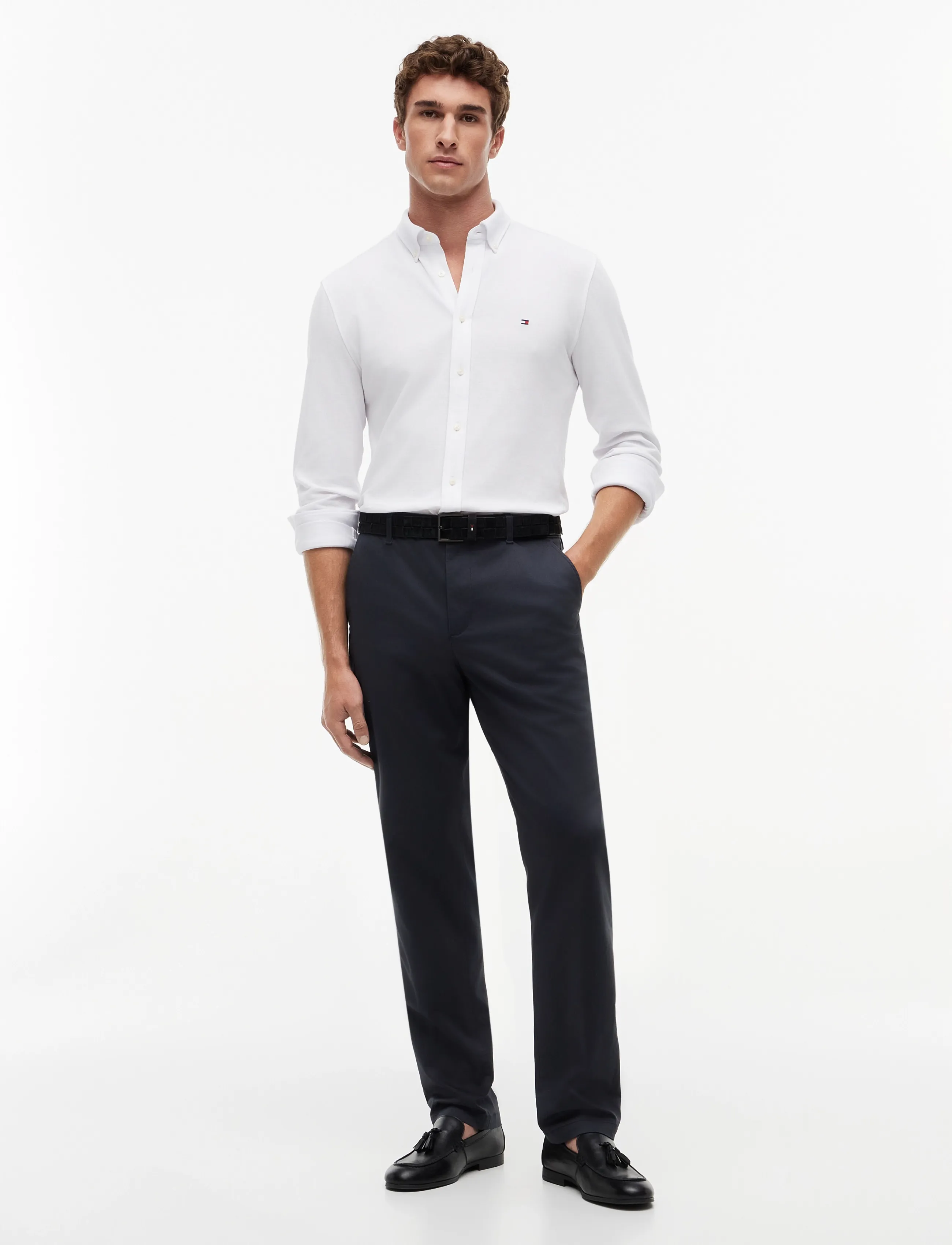 Tommy Hilfiger - DENTON PRINTED STRUCTURE - navy blue - 3