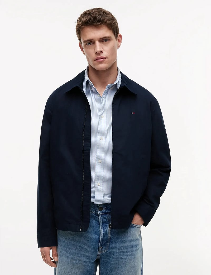 Tommy Hilfiger - LIGHTWEIGHT COTTON IVY JACKET - vestes de printemps - desert sky - 0