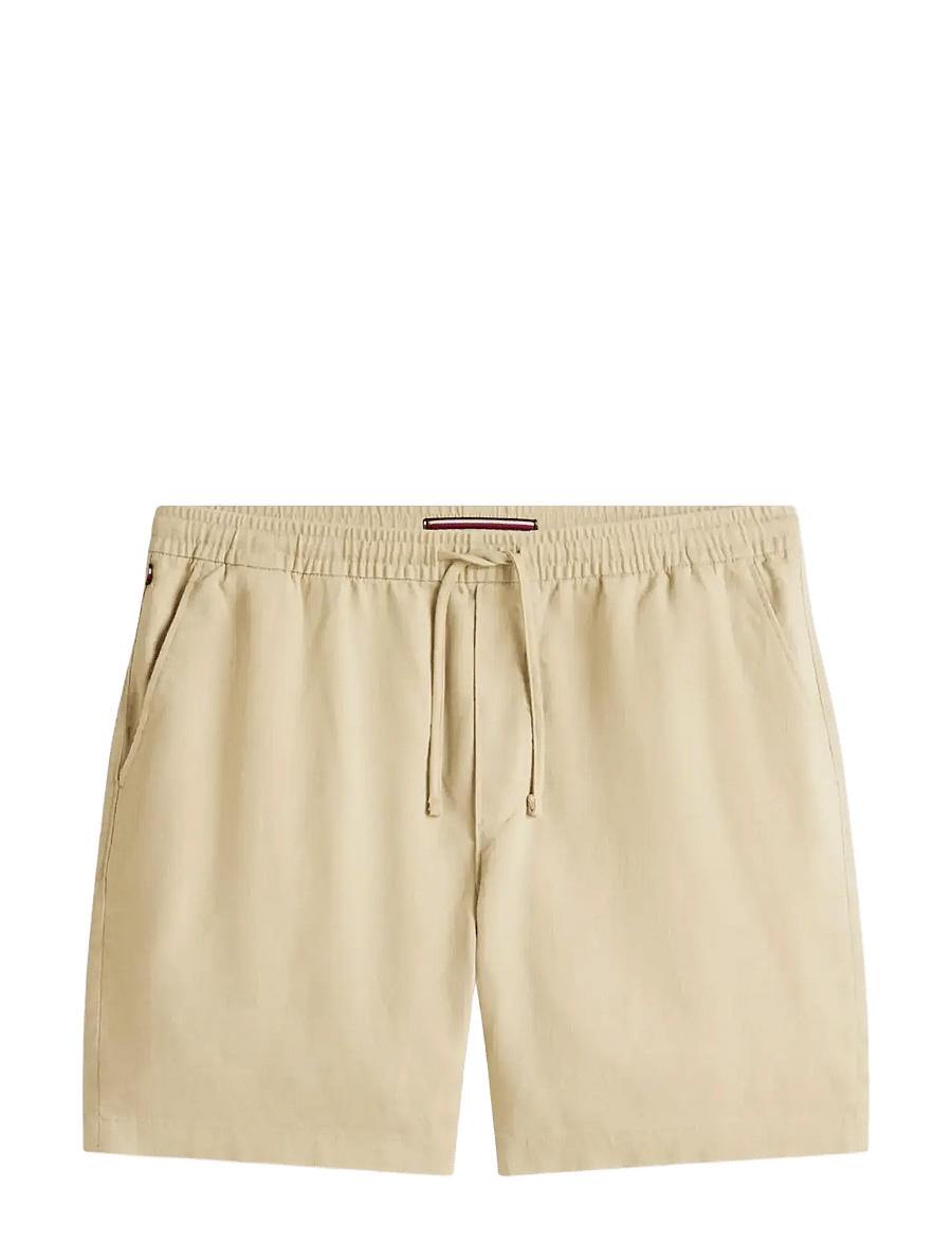 Tommy Hilfiger - DOVER 8 PO SORONA LINEN 2/2 - szorty lniane - batique khaki - 1