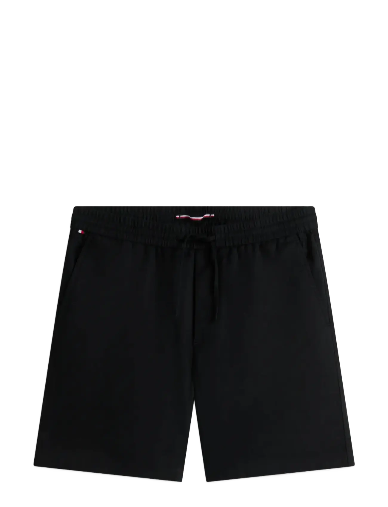 Tommy Hilfiger DOVER 8 PO SORONA LINEN - Shorts - BLACK / black