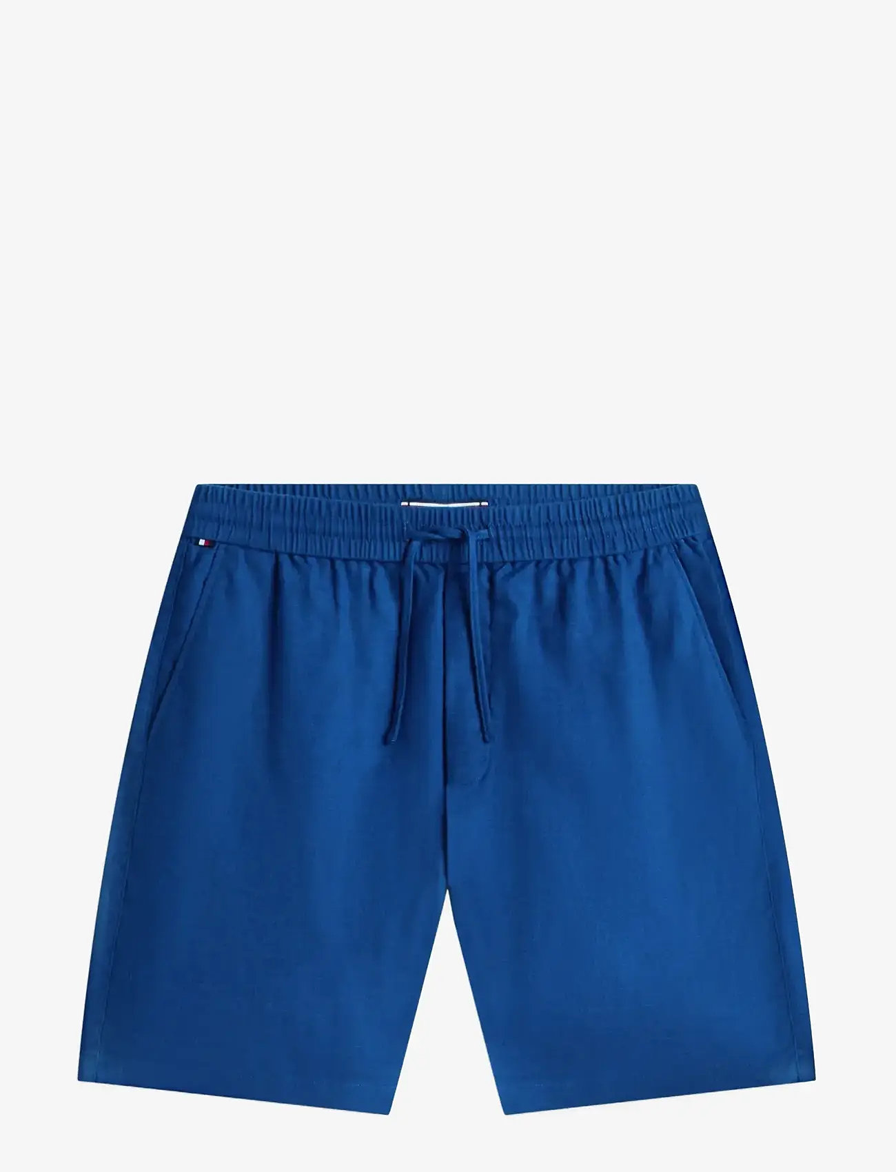 Tommy Hilfiger - DOVER 8 PO SORONA LINEN - linneshorts - blue jean - 1