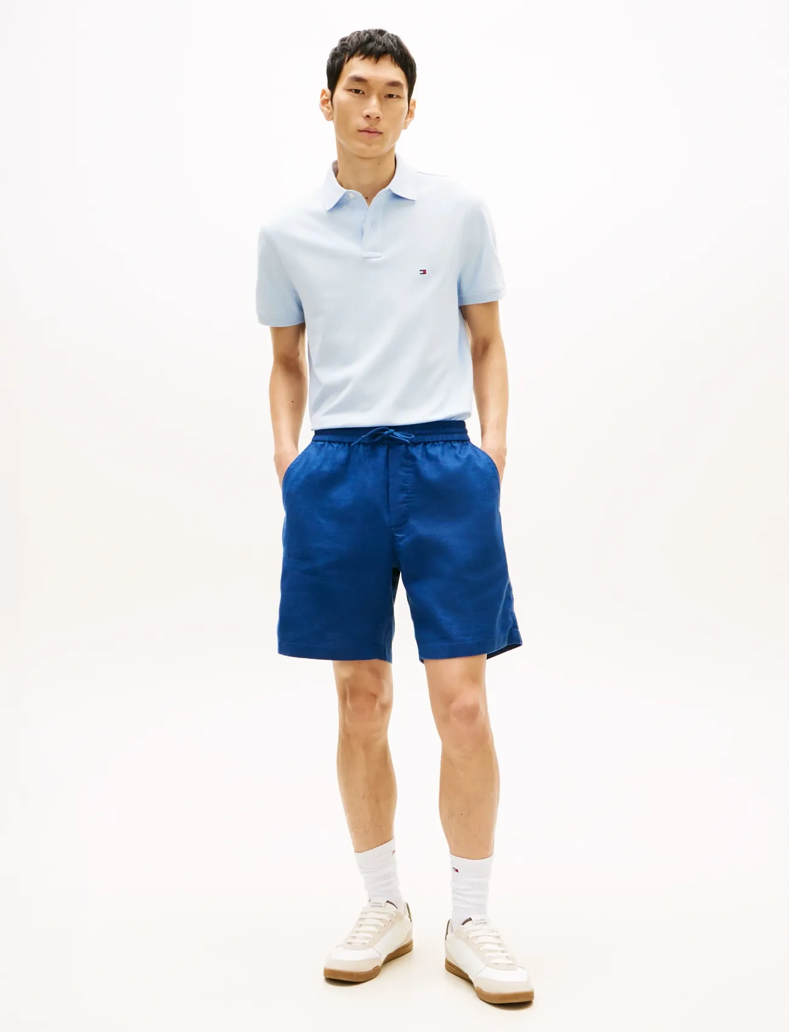 Tommy Hilfiger - DOVER 8 PO SORONA LINEN 2/2 - kiti variantai - blue jean - 3