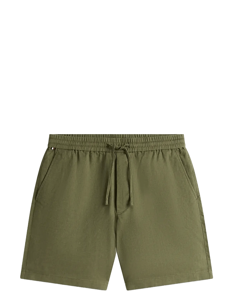 Tommy Hilfiger - DOVER 8 PO SORONA LINEN - linneshorts - dark artichoke - 1